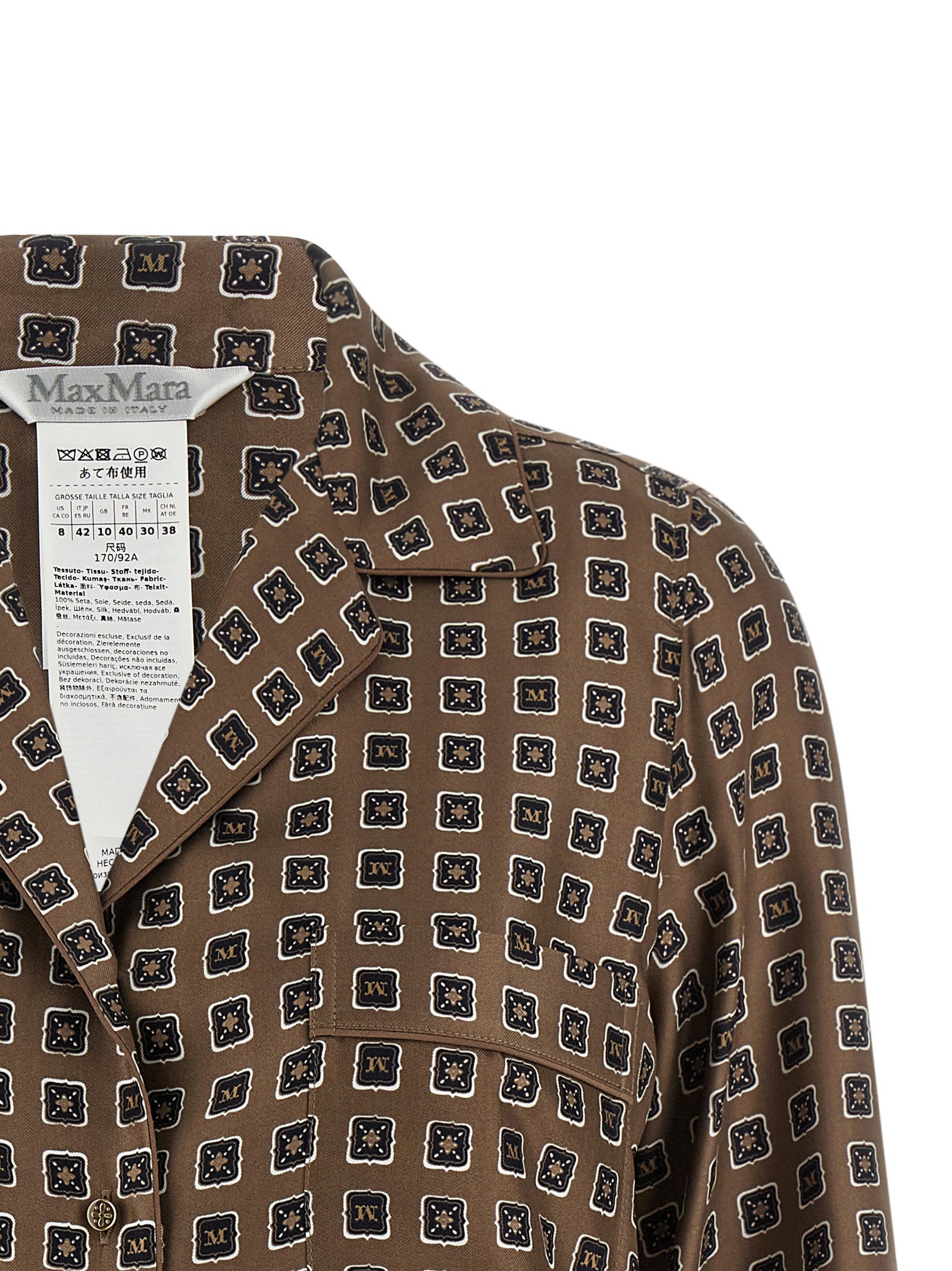 Max Mara Mxmdisco Shirt – 100% silk - view 3