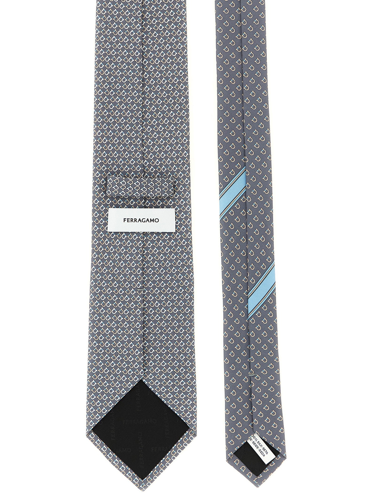 Ferragamo Chicca Tie – 100% silk - view 2