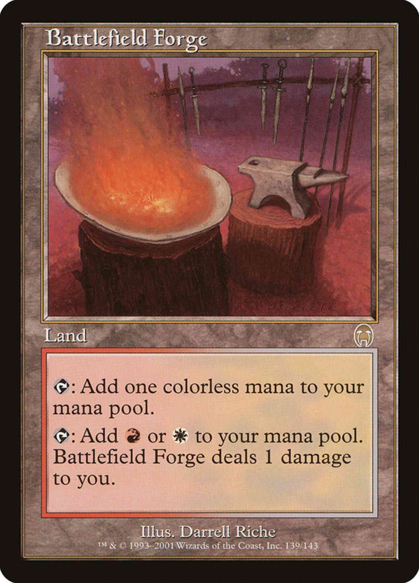 Battlefield forge 139 – Magic Battlefield Forge [139] [Apocalypse] [Non-Foil]