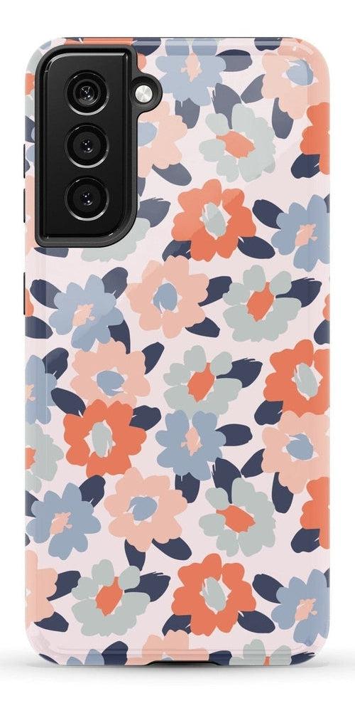 Casetry Field of Flowers | Pastel Floral Samsung Case - view 34