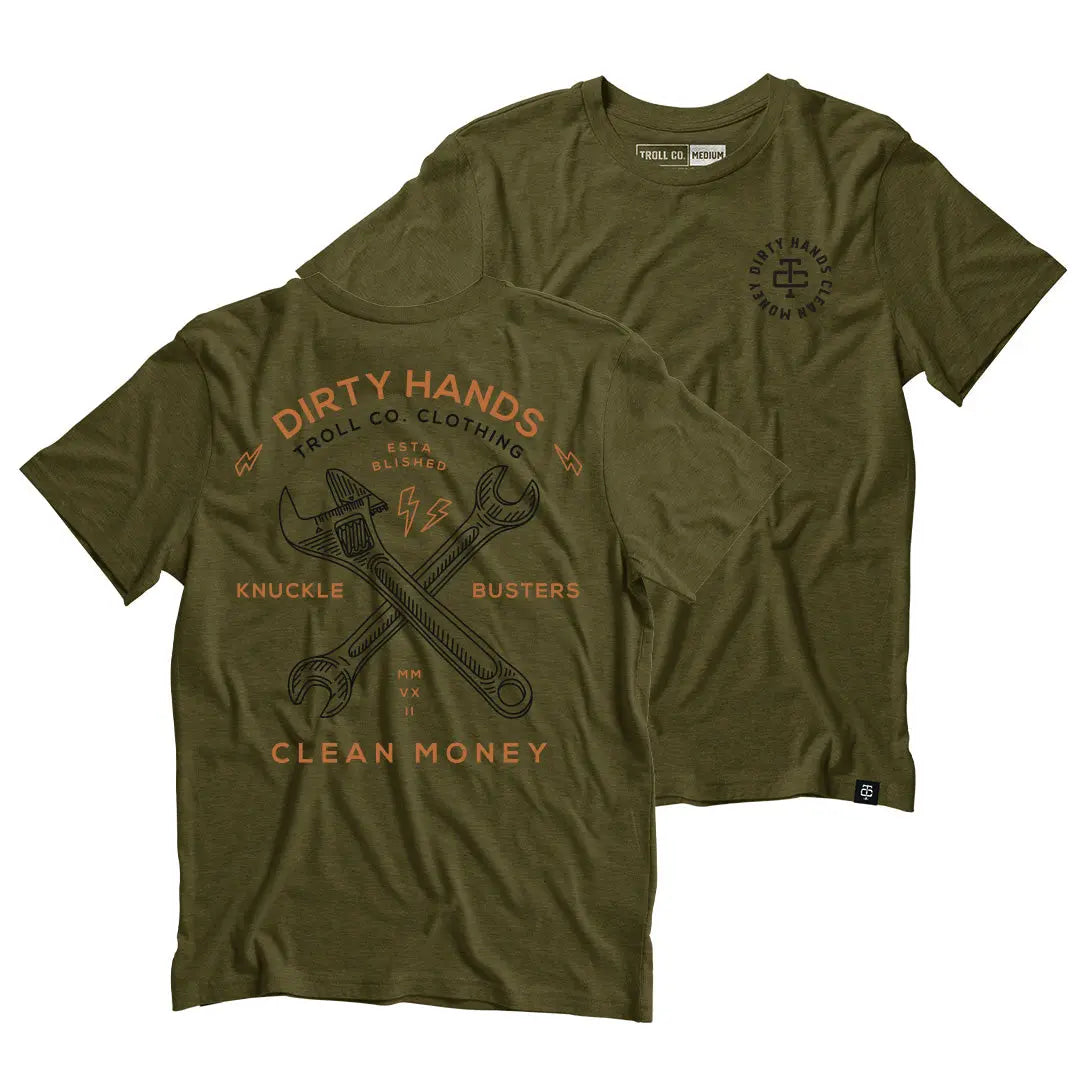 Radial Twisting Wrenches Tee – Military Green