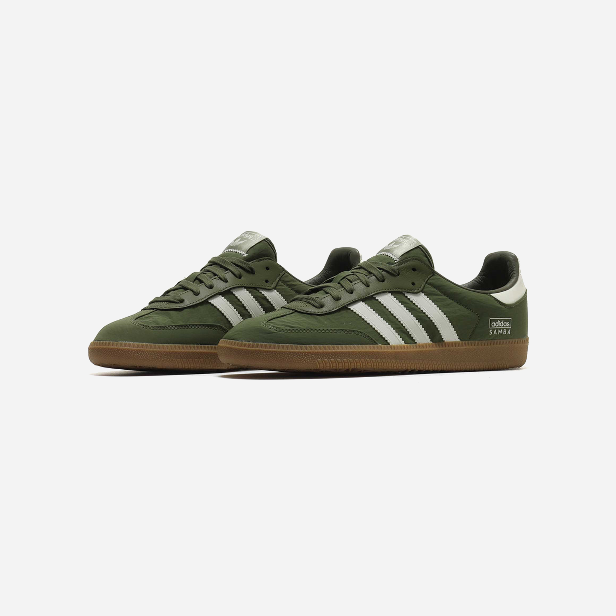 Adidas Samba OG Focus Olive Gum - view 2