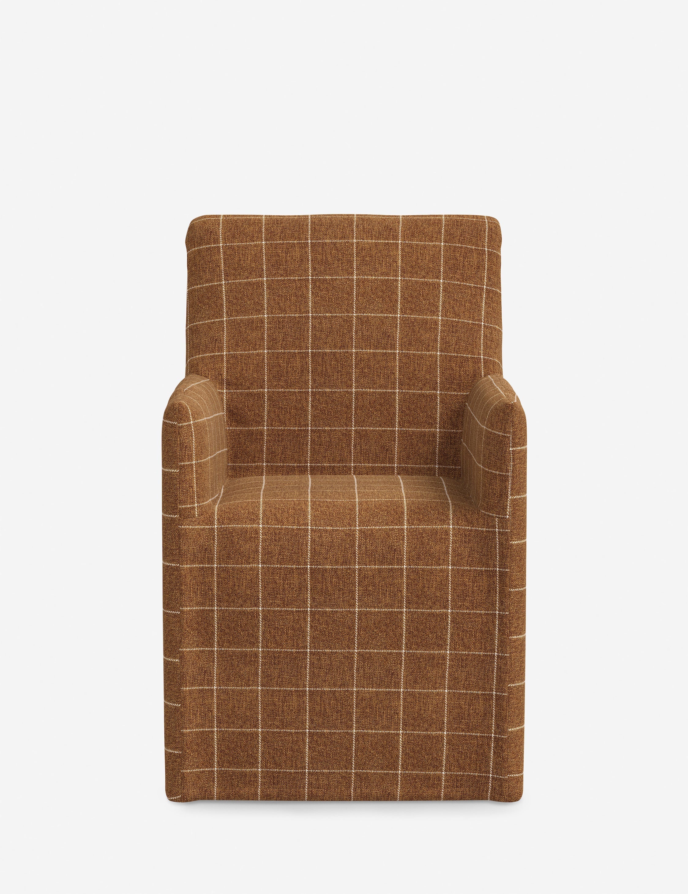Lulu and Georgia Haddan Slipcover Dining Arm Chair - view 2