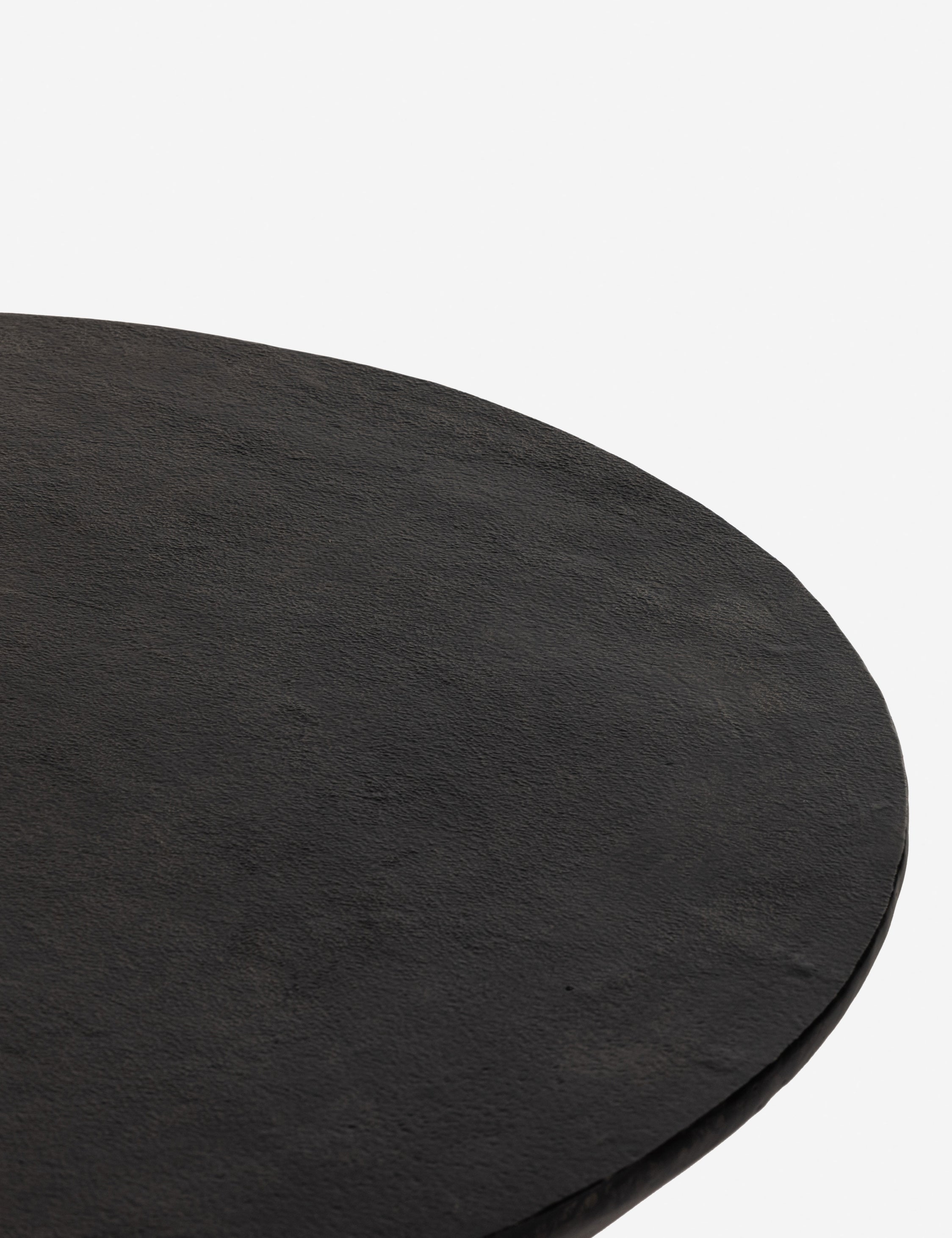 Lulu and Georgia Lagos Round Coffee Table – Black - view 10