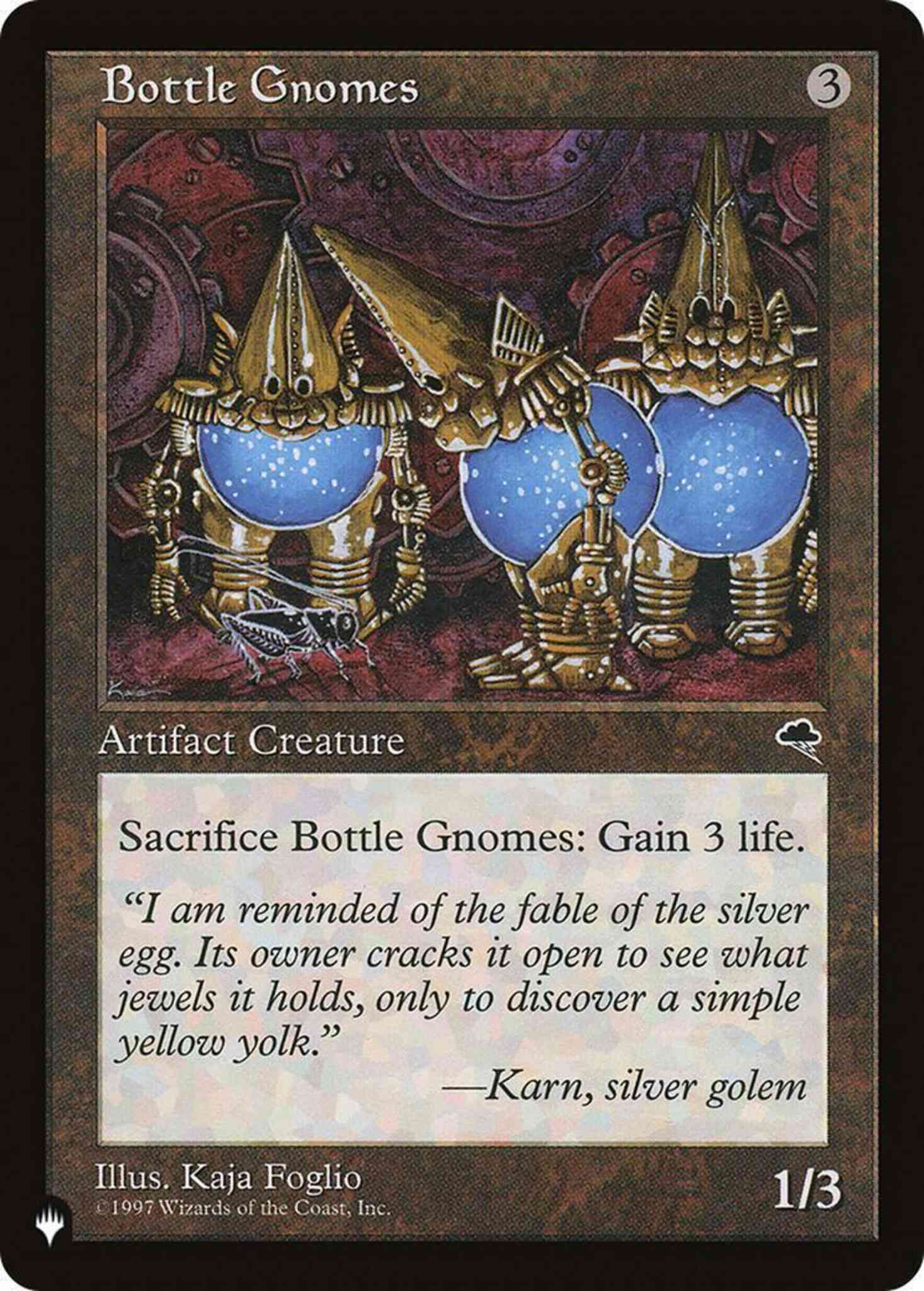 Bottle gnomes tmp-278 – Magic Bottle Gnomes [TMP-278] [The List] [Non-Foil]