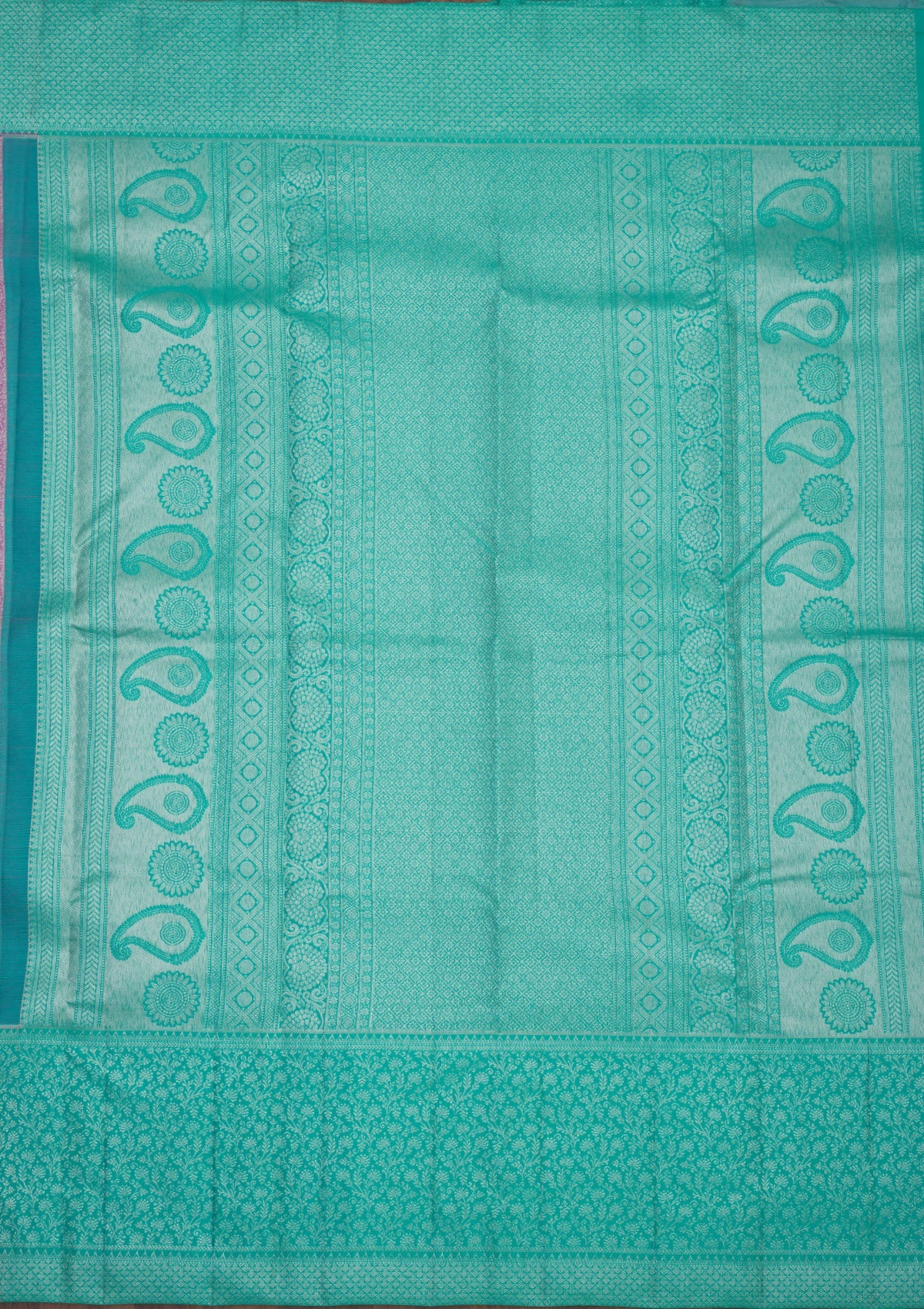 Koskii Lavender Zariwork Pure Silk Saree – Women's - view 5