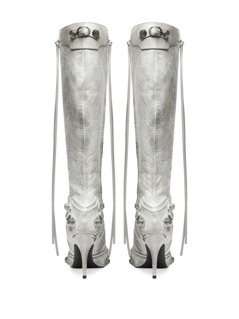 Balenciaga cagole leather boots – 100% lamb leather - view 5