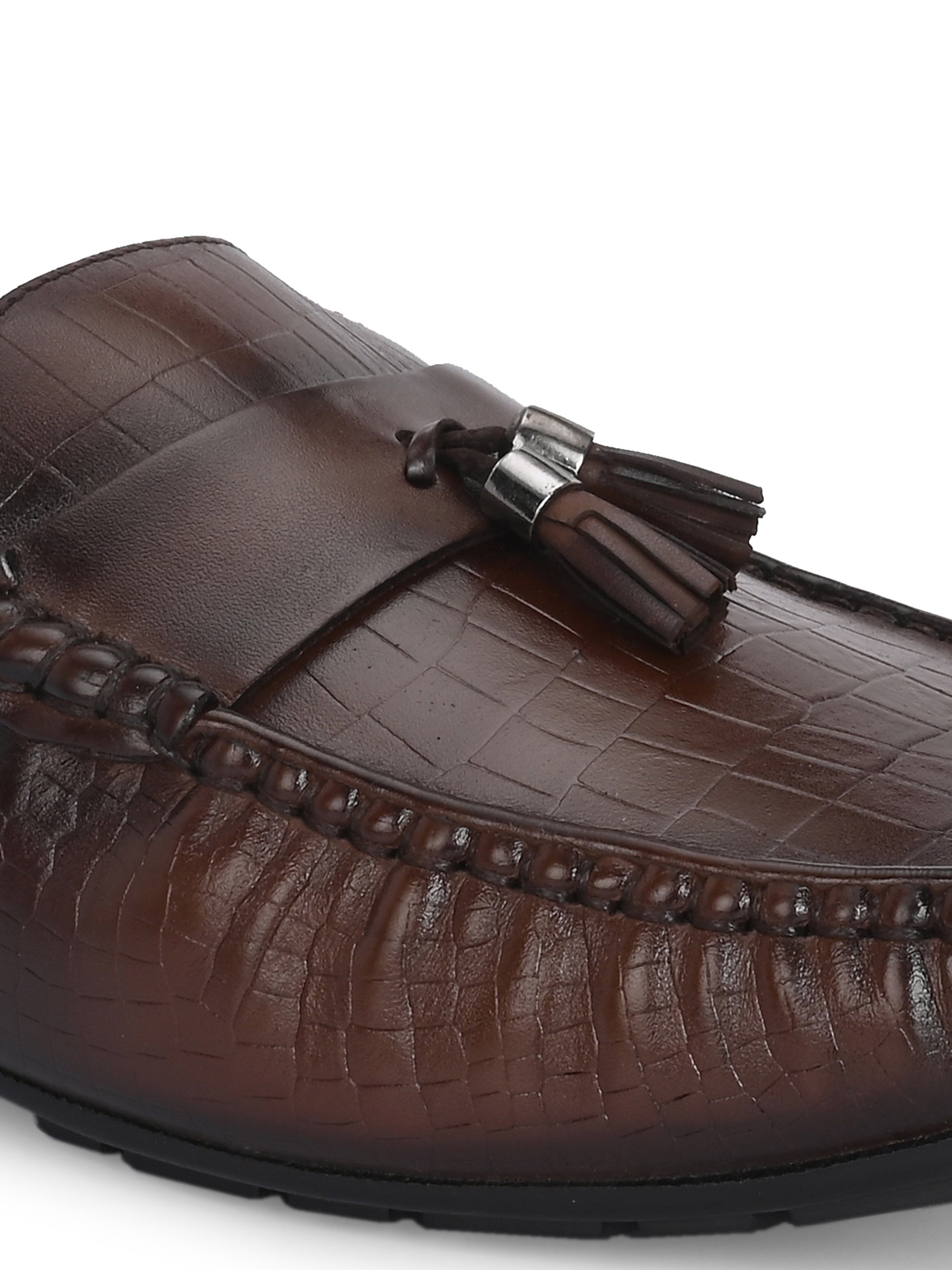 egoss-shoes Egoss Tassel Formal Leather Loafers Shoes For Men - view 3