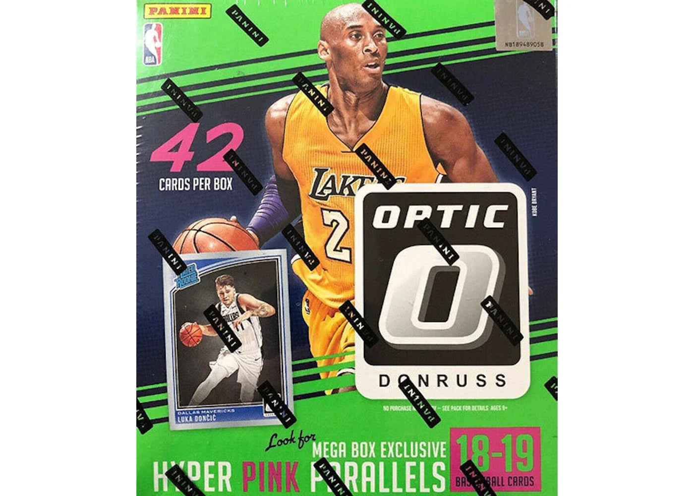 2018-19 Panini Donruss Optic Basketball Mega Box 42 ct