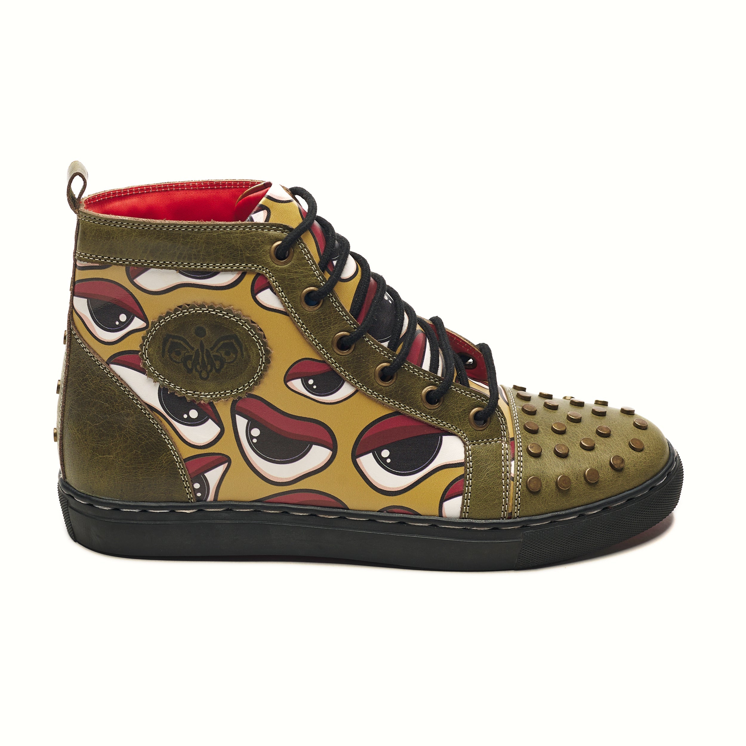 Banjaaran Studio 'Nazar' HighTops for Men – Mustard (discontinued) - view 3