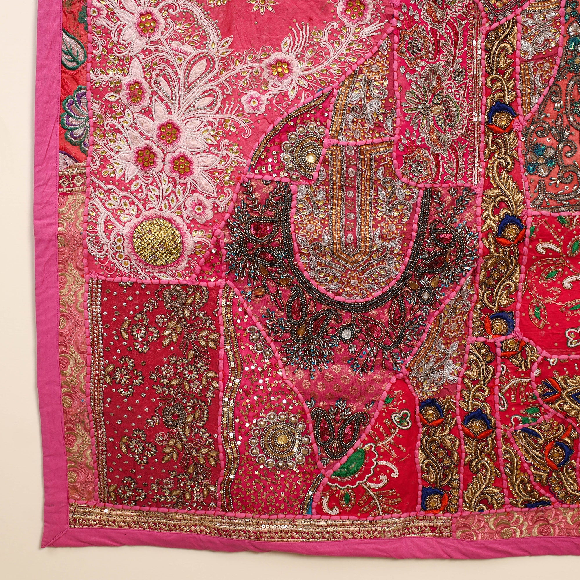 KACHCHH JI CHHAAP Banjara Embroidery Tapestry Wall Hanging 09 - view 4
