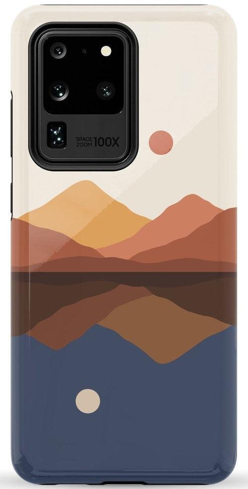 Casetry Opposites Attract | Day & Night Colorblock Mountains Samsung Case - view 22