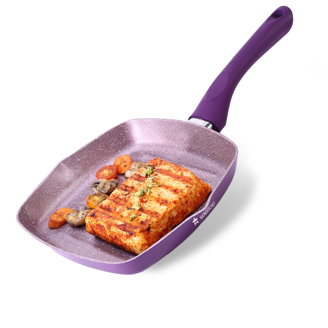 Wonderchef Renewed Royal Velvet 24cm Grill Pan
