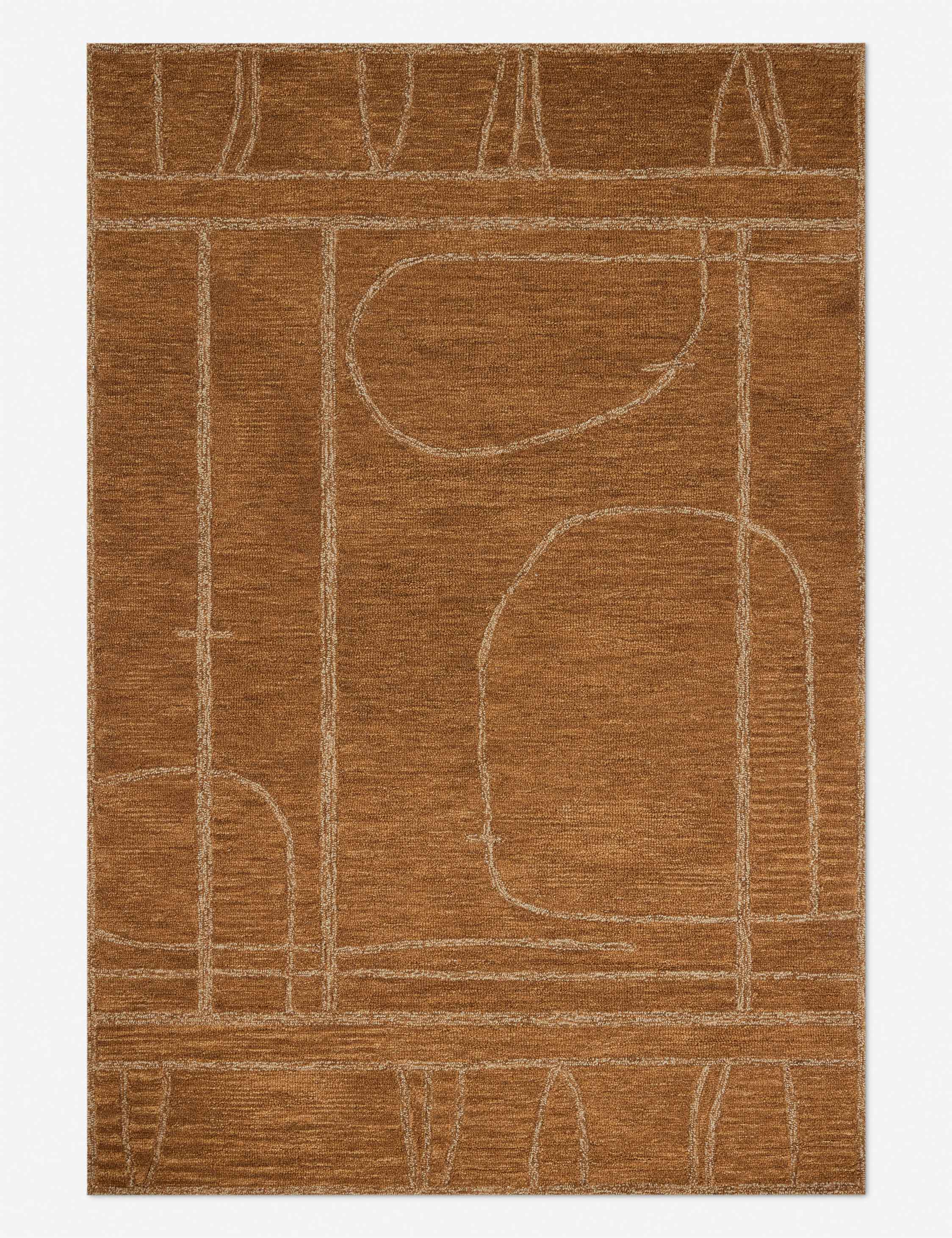 Lulu and Georgia Barrow Hand-Tufted Wool-Blend Rug by Jeremiah Brent x Loloi - view 2