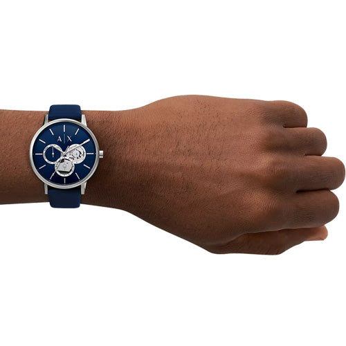 Armani Exchange Classic Blue Dial Men 42mm - view 2