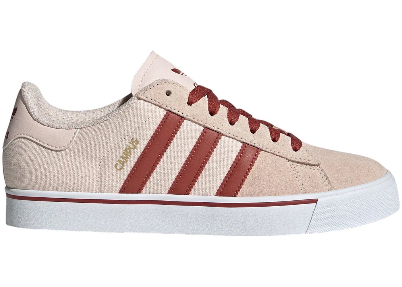 adidas Campus Vulc Wonder Quartz Preloved Ruby Cloud White