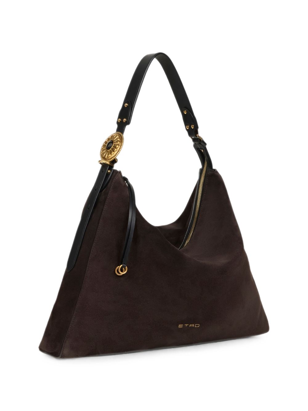 Etro Suede Hobo Bag – 100% Leather - view 3