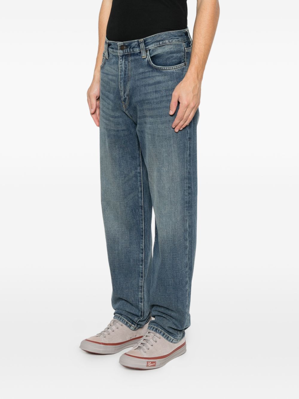 Carhartt Wip Main Carhartt WIP Silk & Nylon||Silk & Nylon|| Aaron denim jeans - view 2