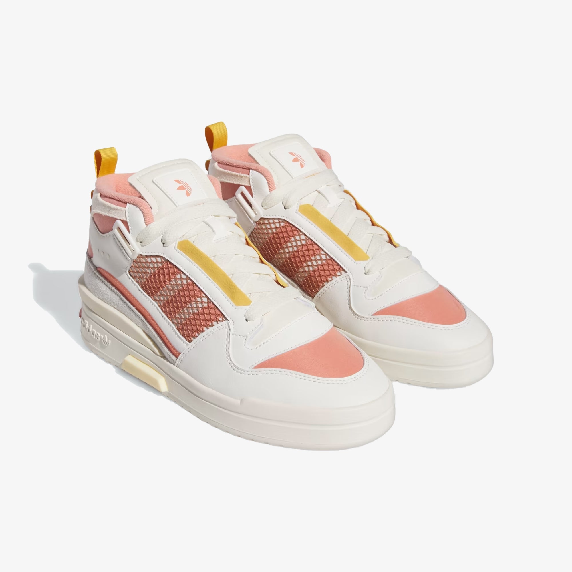 Adidas Originals | FORUM MOD MID { WHITE/CLAY/PRELOVED YELLOW