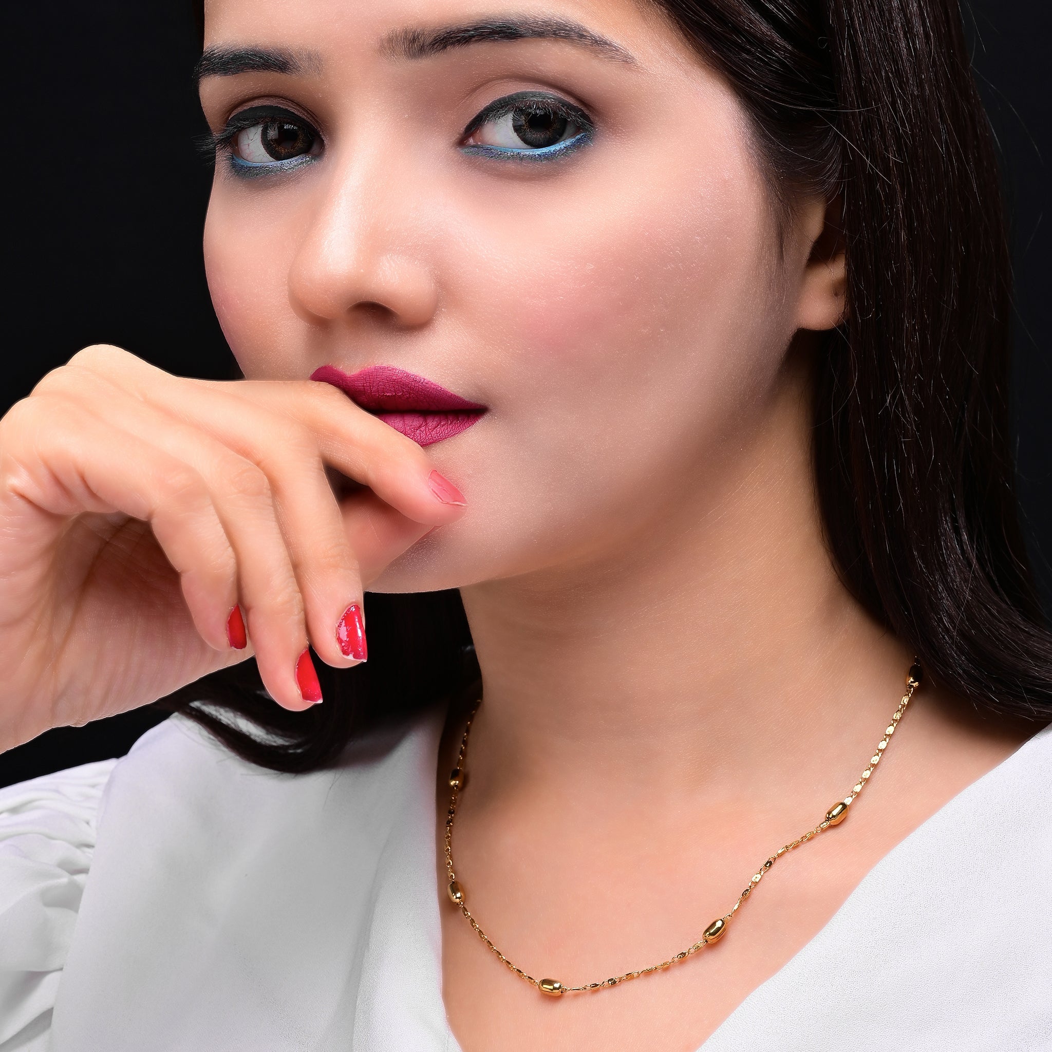Branta Gold Necklace Chain for Women and Girls - view 4