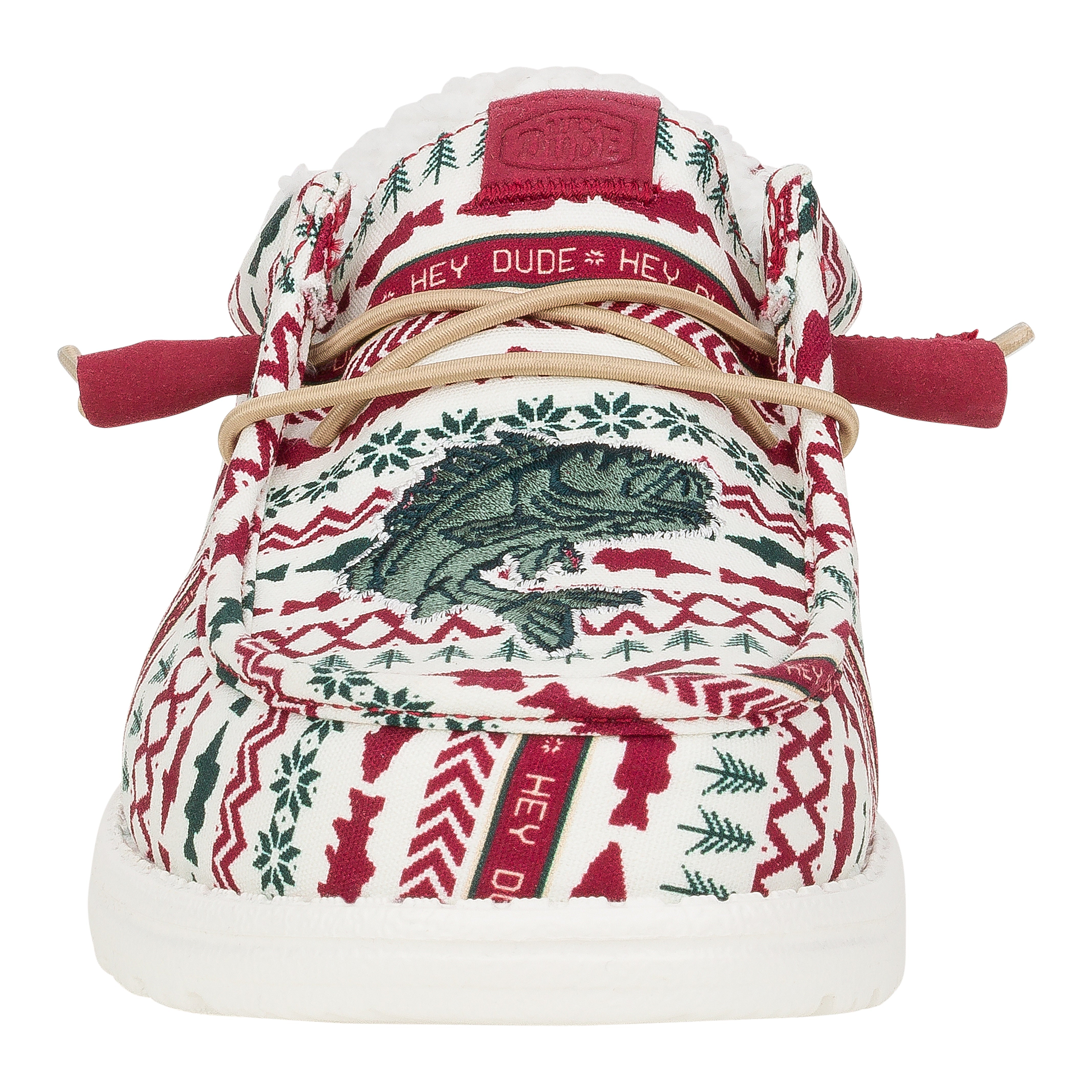 HEYDUDE shoes Wally Merry Fishmas Sweater - Multi/Red - view 4