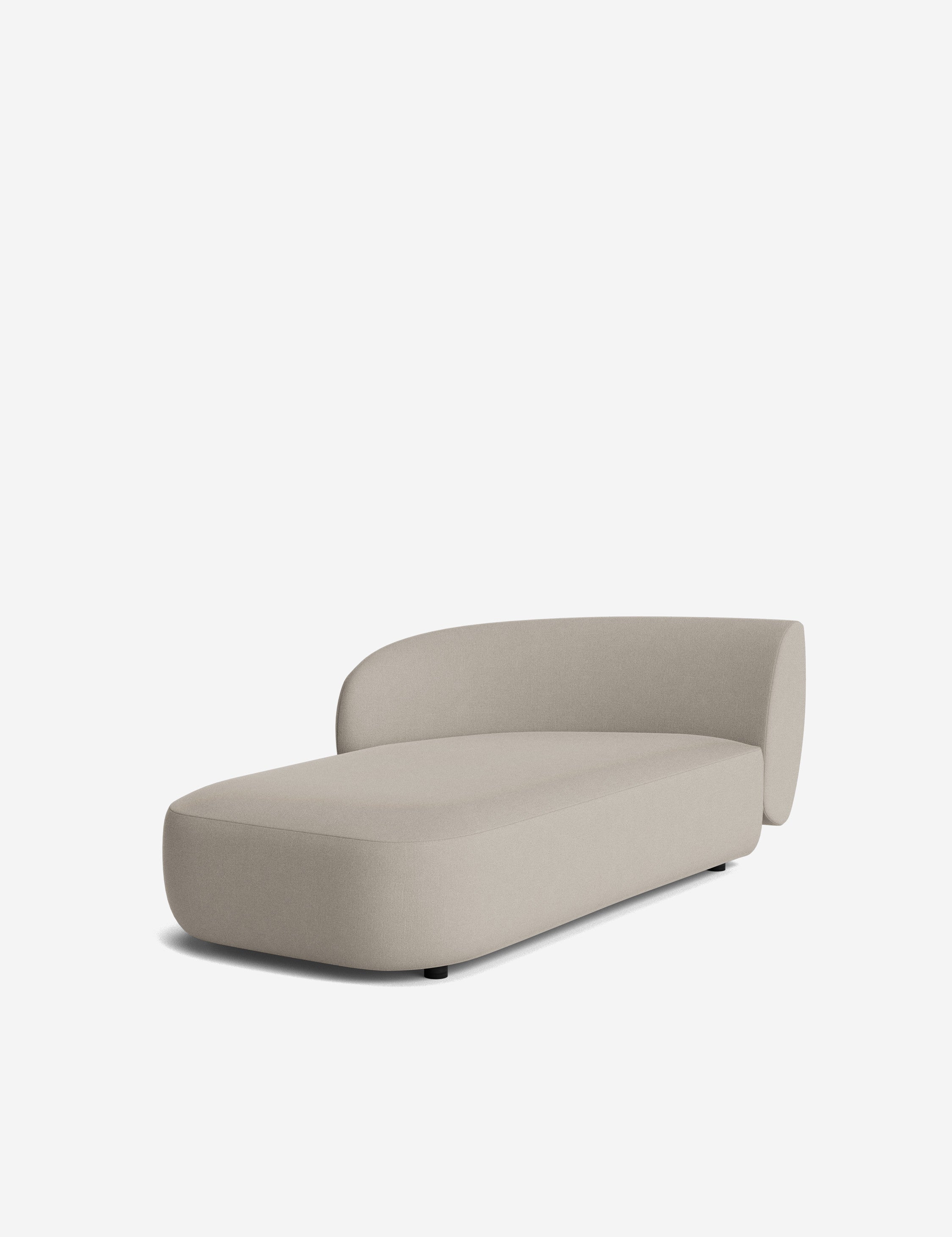 Lulu and Georgia Claret Modular Left Chaise - view 156