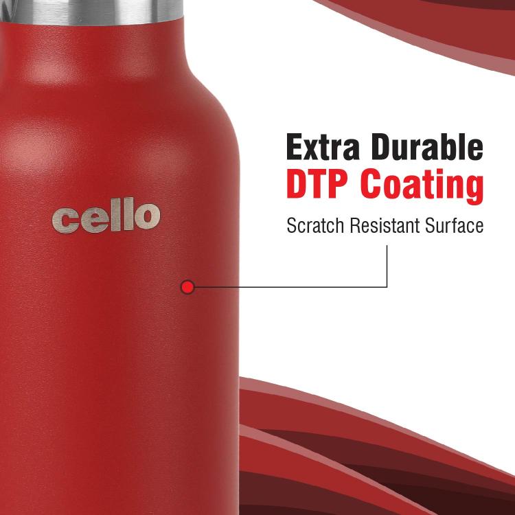 Cello Duro Hector Flask, Vacusteel Water Bottle - view 80