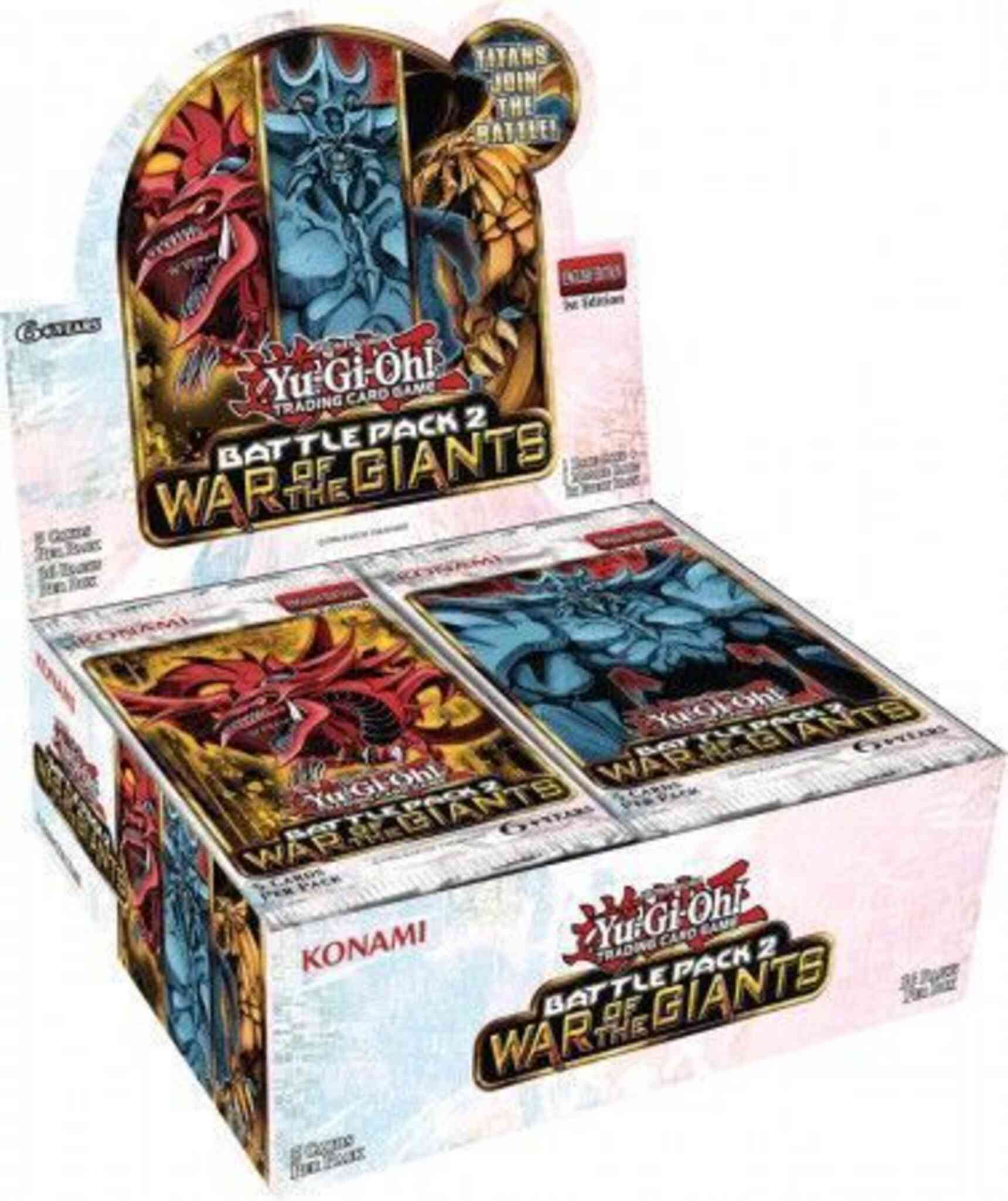 Yu-Gi-Oh! Battle Pack 2: War of the Giants 1st Edition Booster Box