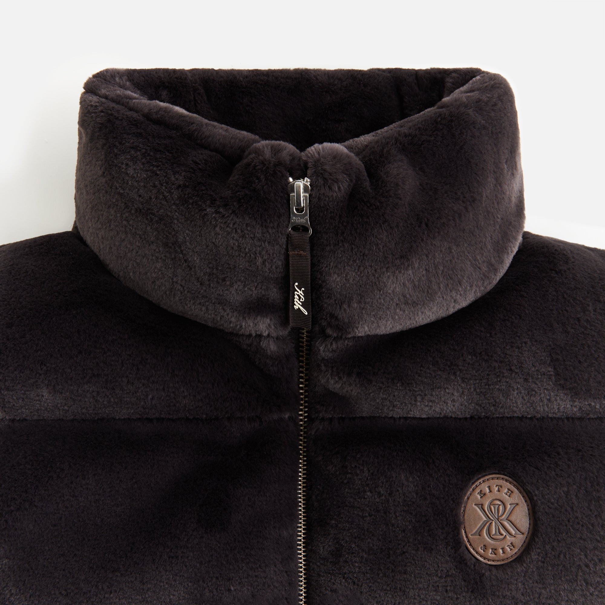 Kith Women Parker Teddy Fur Vest - Incognito - view 3