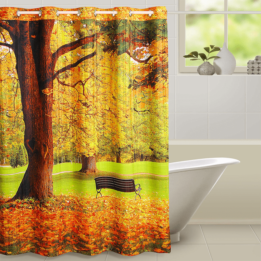 Swayam India Alluring Spring Shower Curtains- 5611