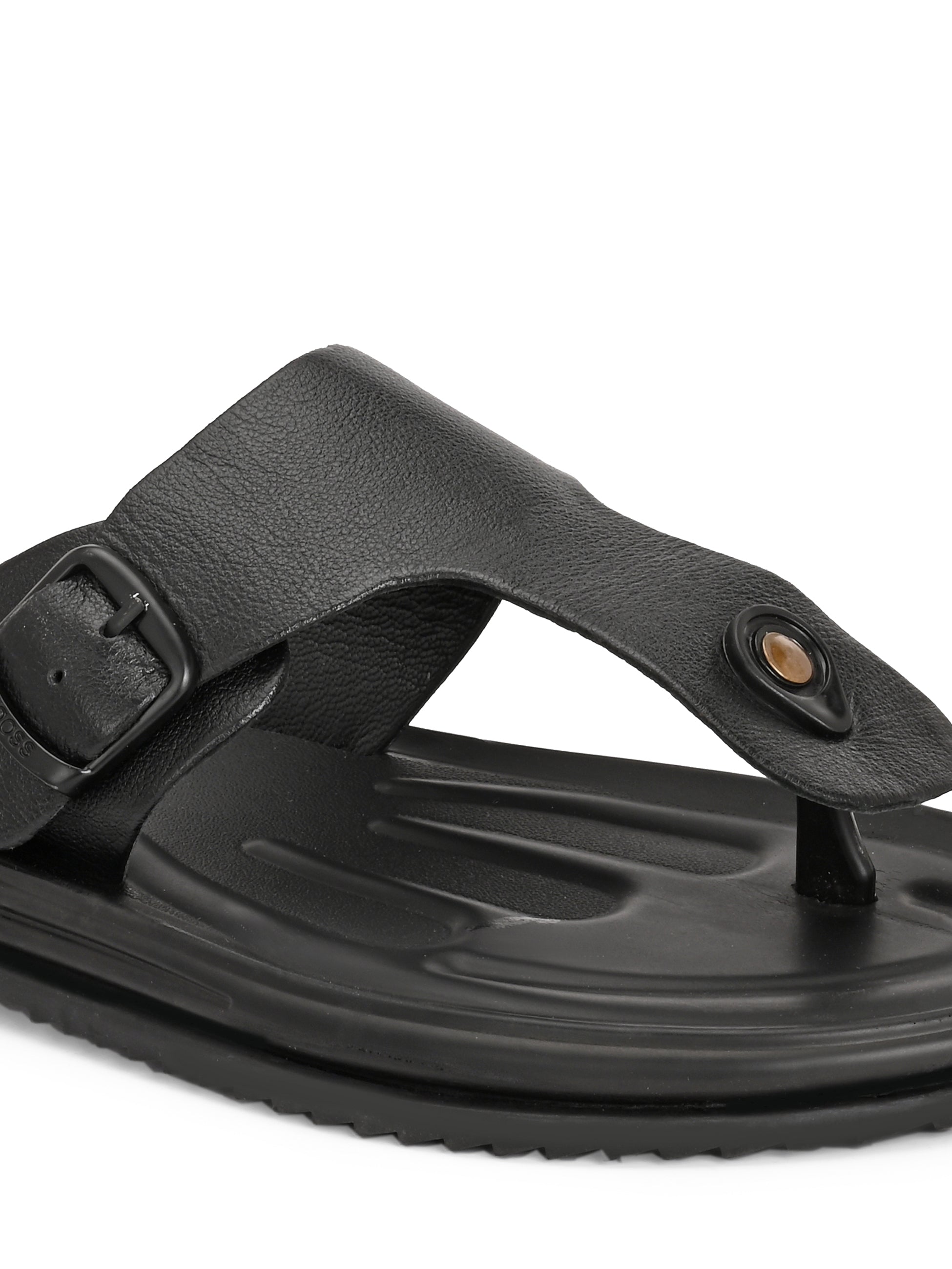 Egoss Shoes Comet Leather Slippers by Aspeerio - view 19