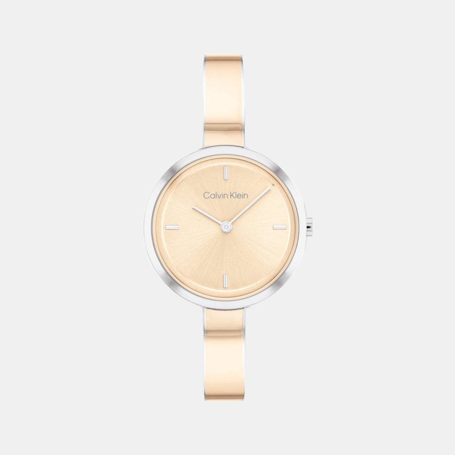 Calvin Klein Ck Iconic Women Quartz Rose Gold Dial Analog Stainless Steel Watch 25200188