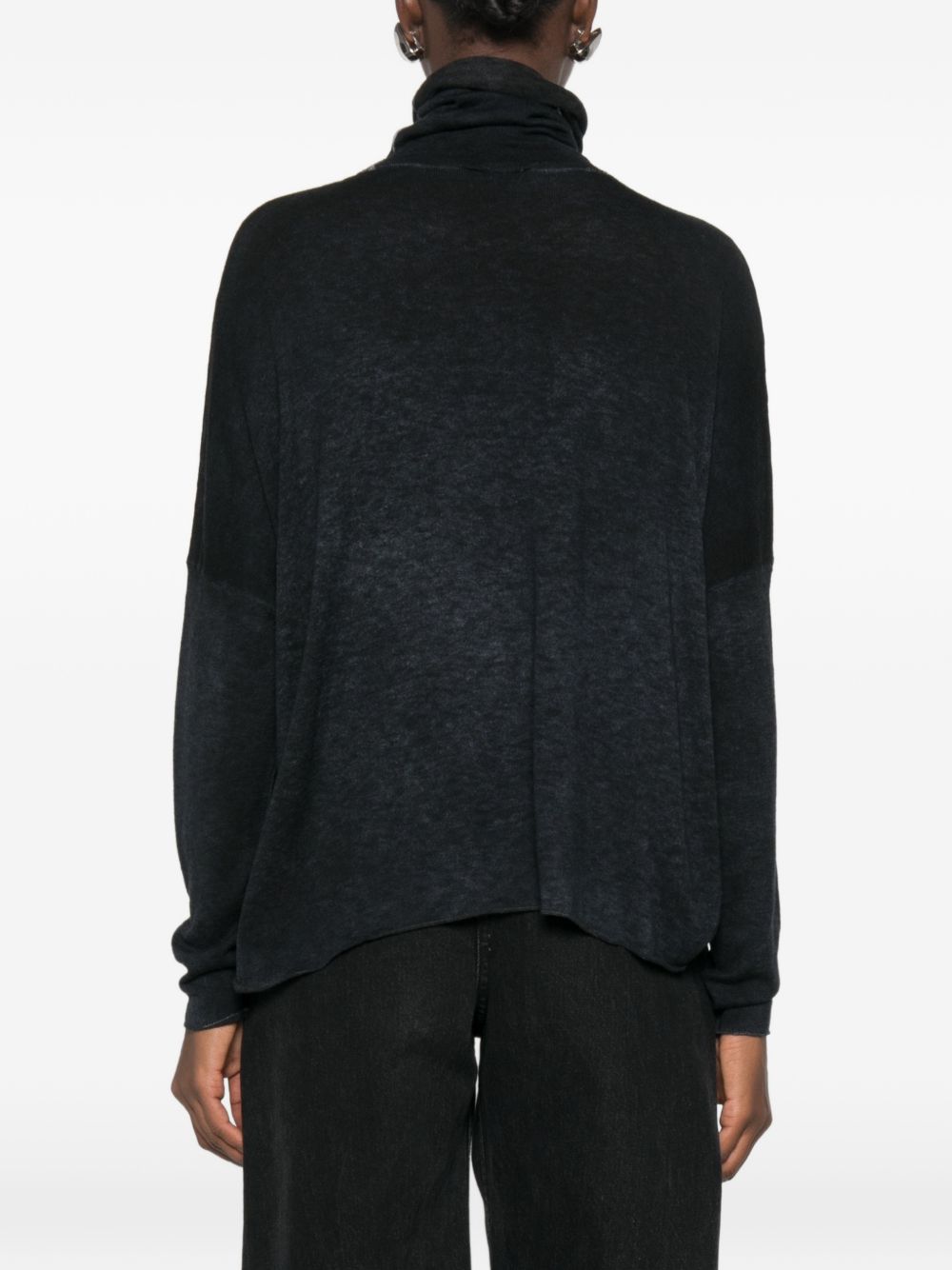 Avant Toi Sweater – Wool 70%, Cashmere 30% - view 4