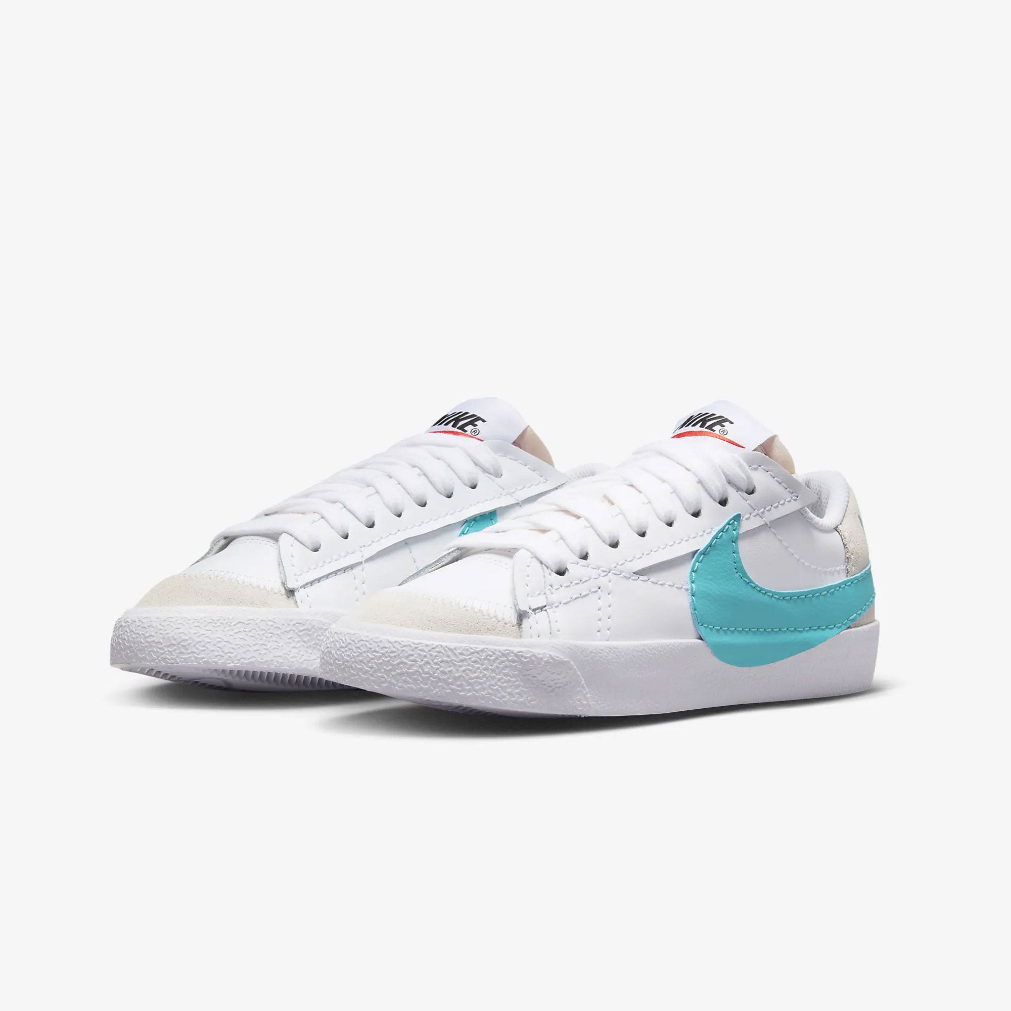 Nike | BLAZER LOW '77 JUMBO { WHITE/DUSTY CACTUS-SUMMIT WHITE - view 2