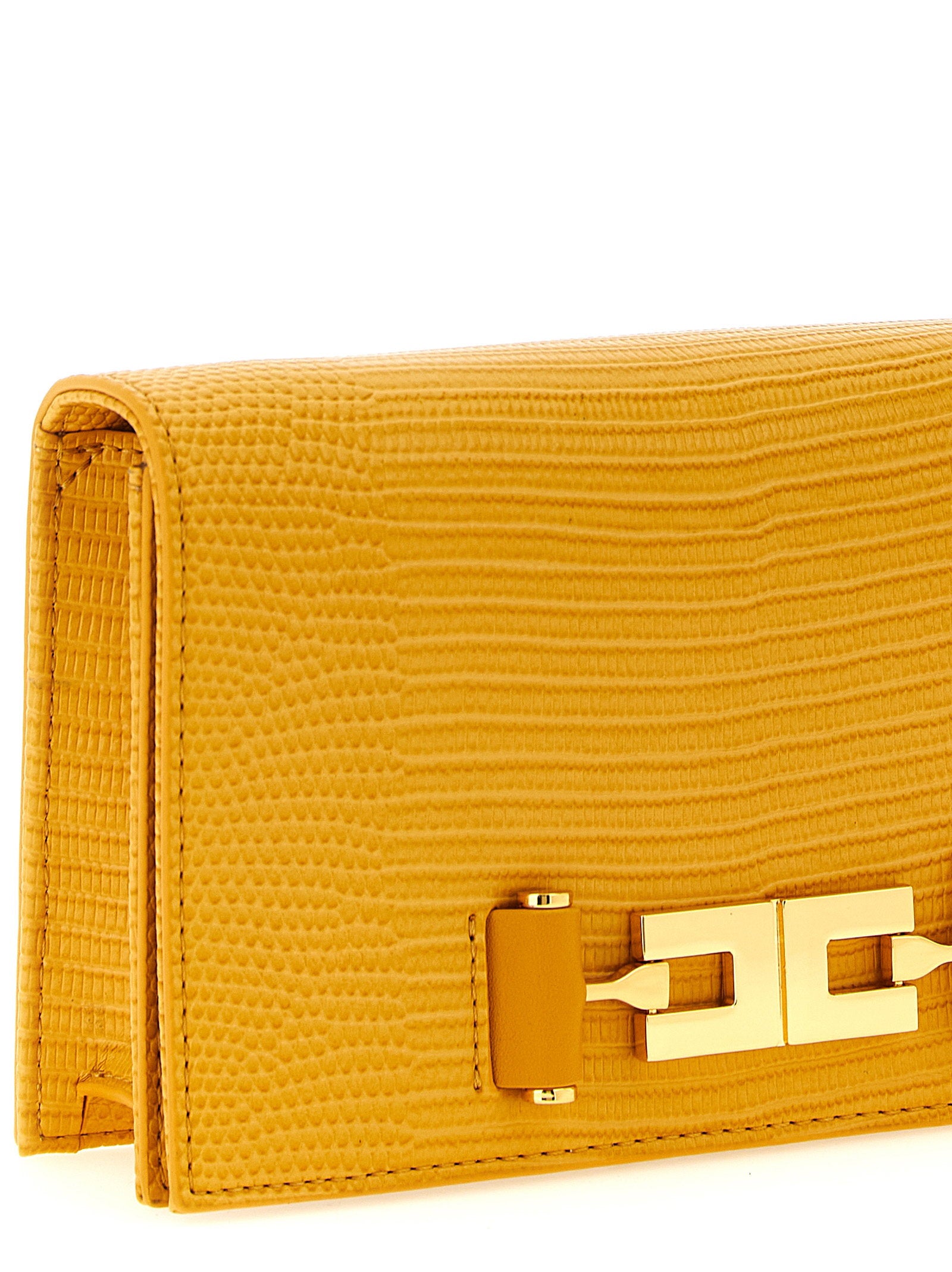 Elisabetta Franchi Lizard Print Crossbody Bag - view 3