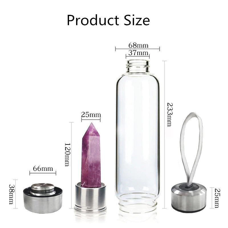 Cash on Delivery Available Gemstones Energy Crystal Bottle - view 9