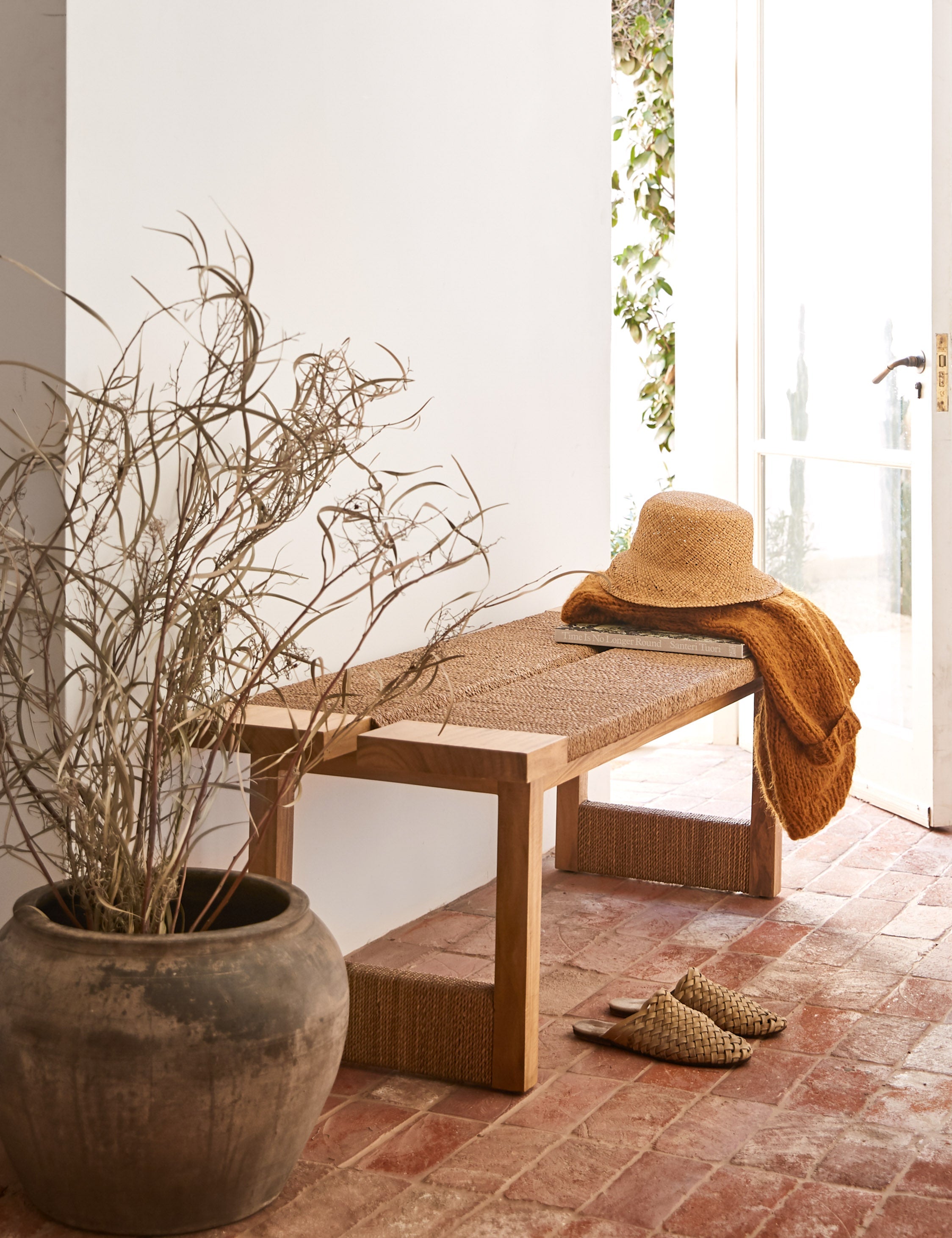 Lulu and Georgia Maritza Bench – Natural - view 2