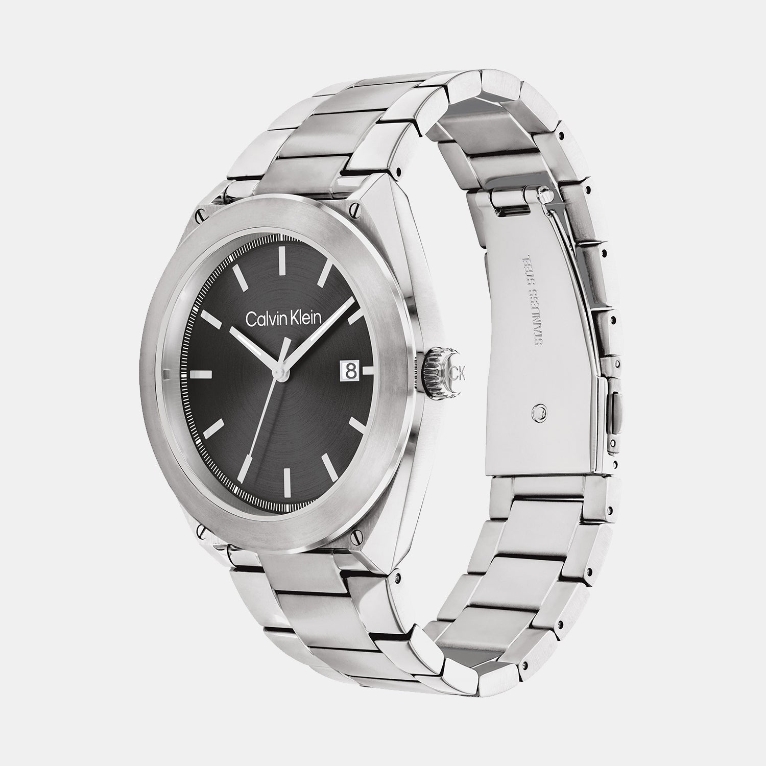 Calvin Klein Casual Essentials Men Quartz Grey Dial Analog Stainless Steel Watch 25200196 - view 2