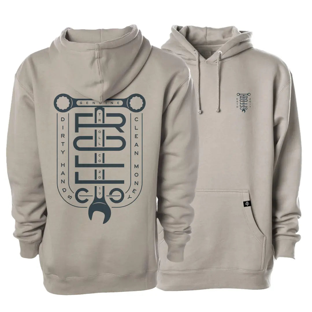 Radial TC Wrench Hoodie – Cement
