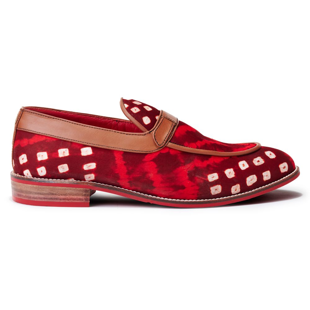 Banjaaran India Bandhni Slip_on for Men – Tan (discontinued) - view 3