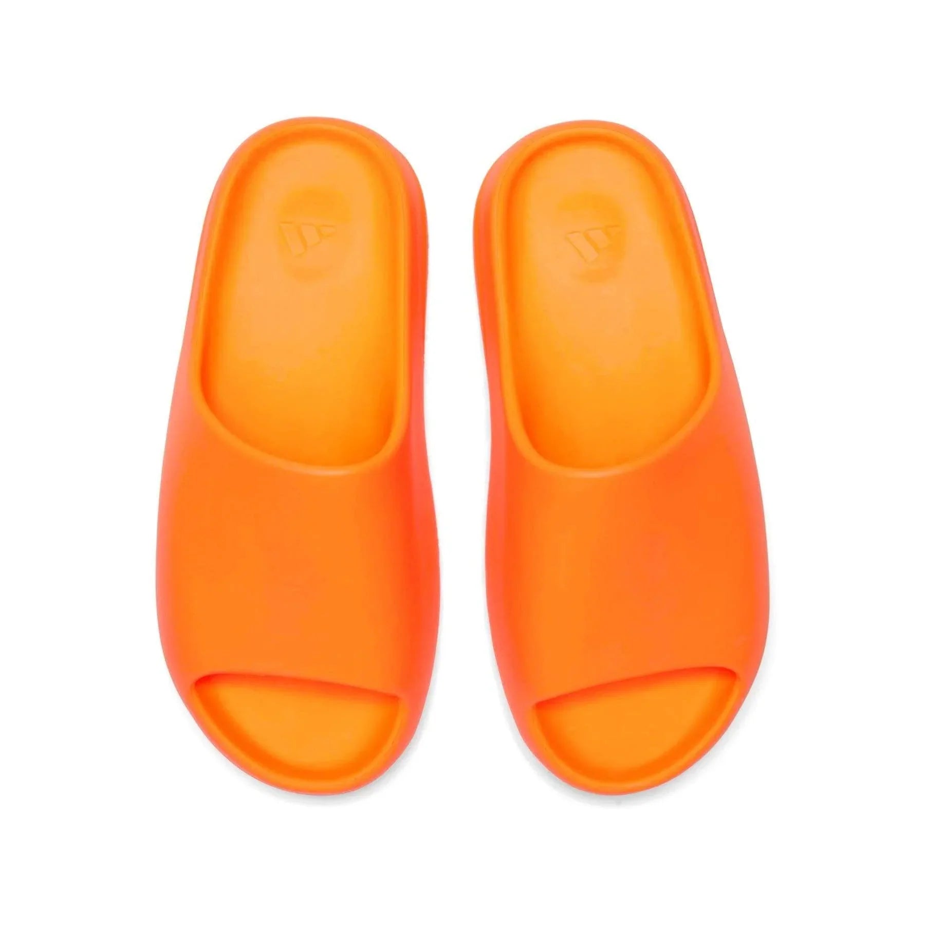 Cop Underdog Adidas Yeezy Slide "Enflame" Orange - view 4