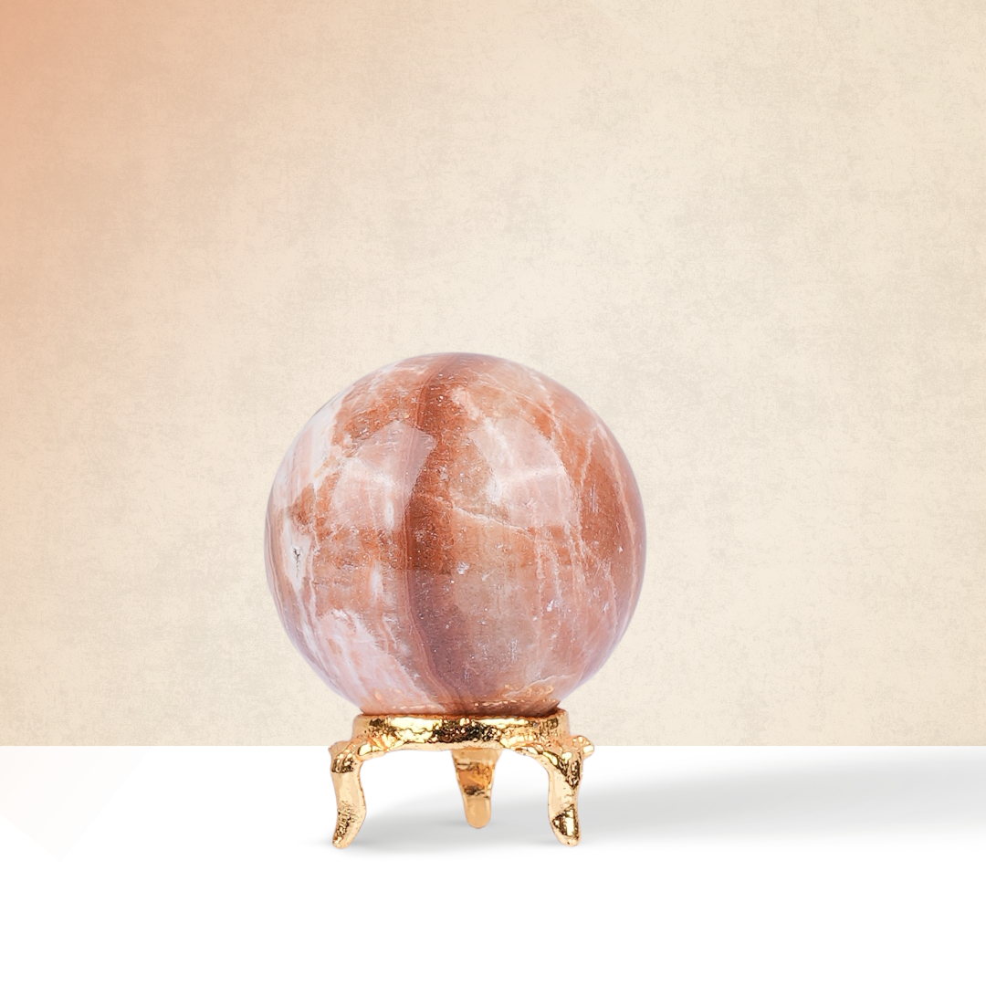 Aragonite sphere ball – Gemsmantra Aragonite Sphere/Ball
