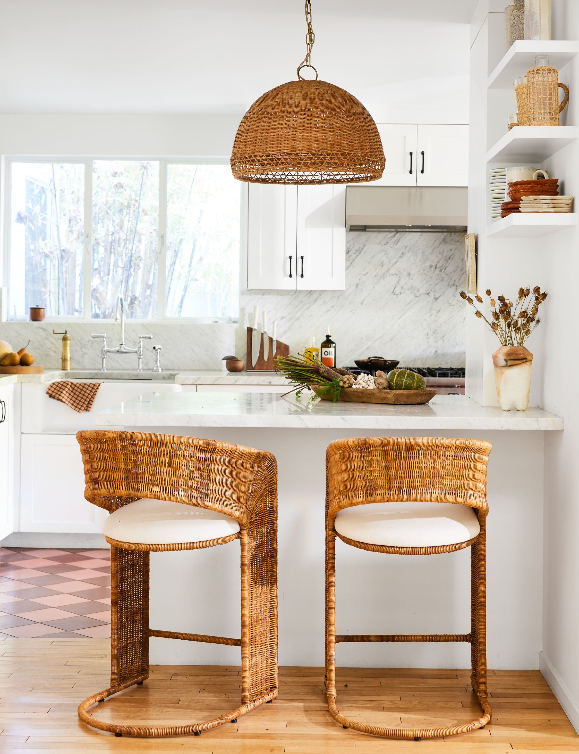 Lulu and Georgia Amado Counter Stool – Natural - view 2