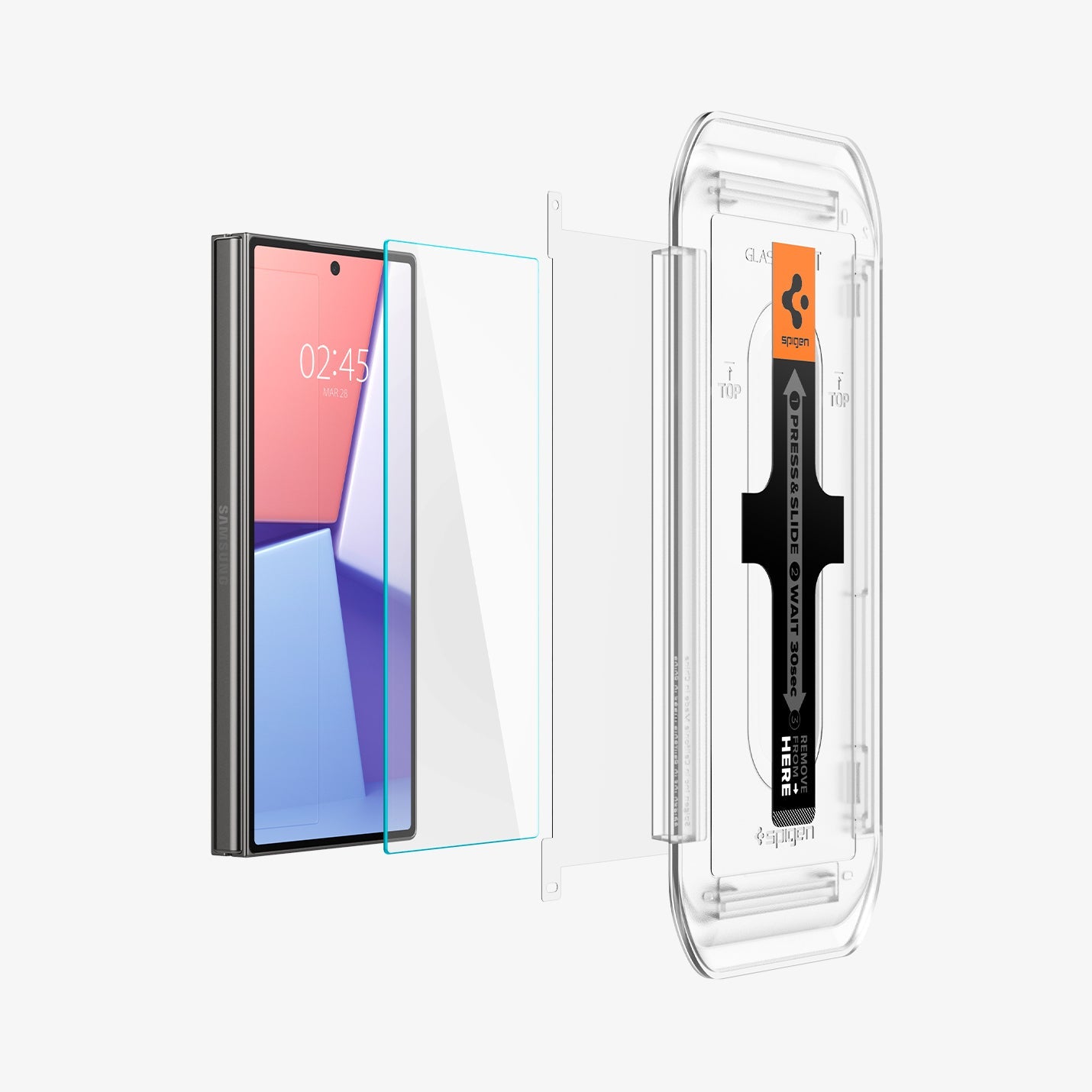 Galaxy Z Fold 6 Series - GLAS.tR EZ Fit – Clear - view 4