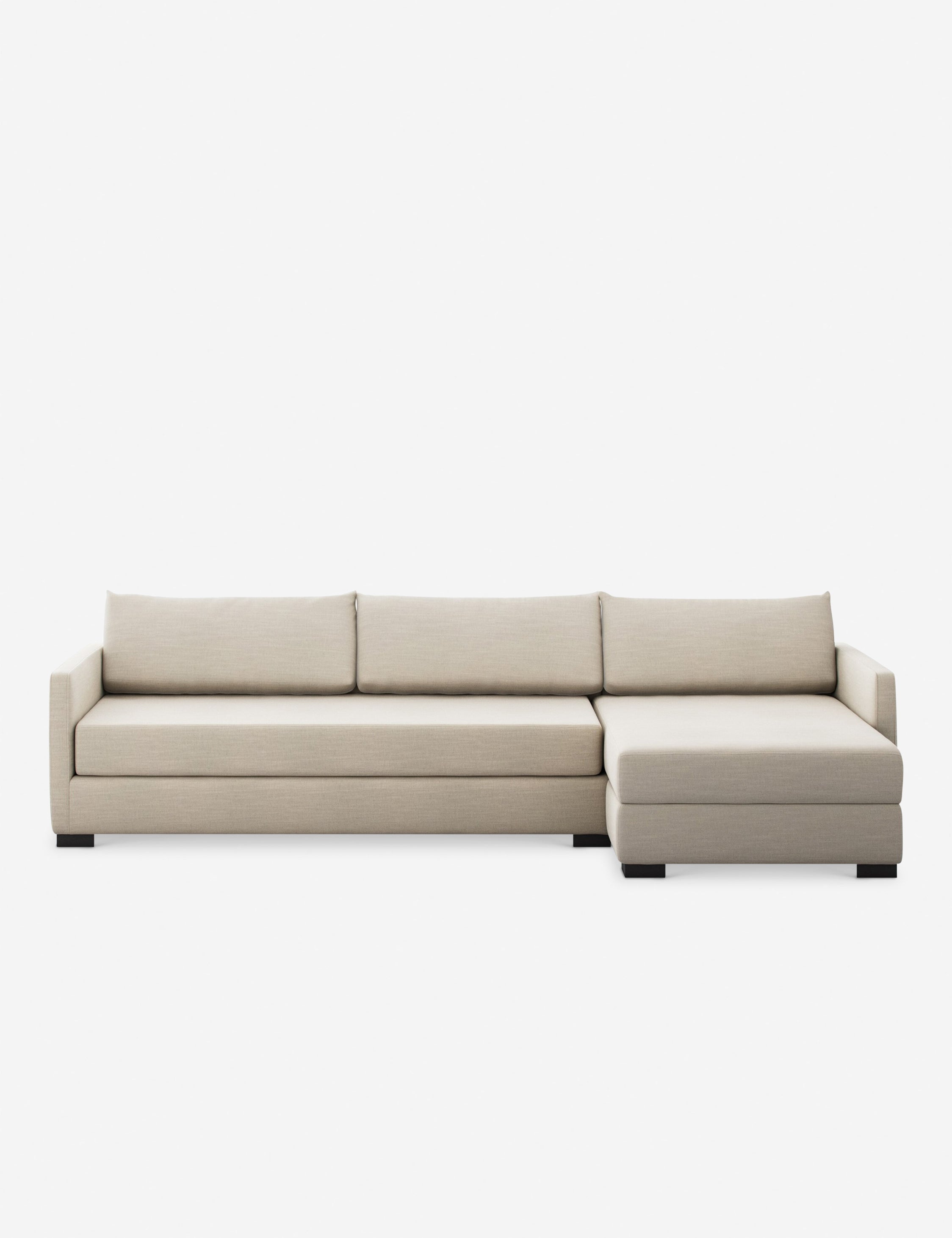 Lulu and Georgia Leodore Modular Storage Chaise Sectional Sofa - view 6