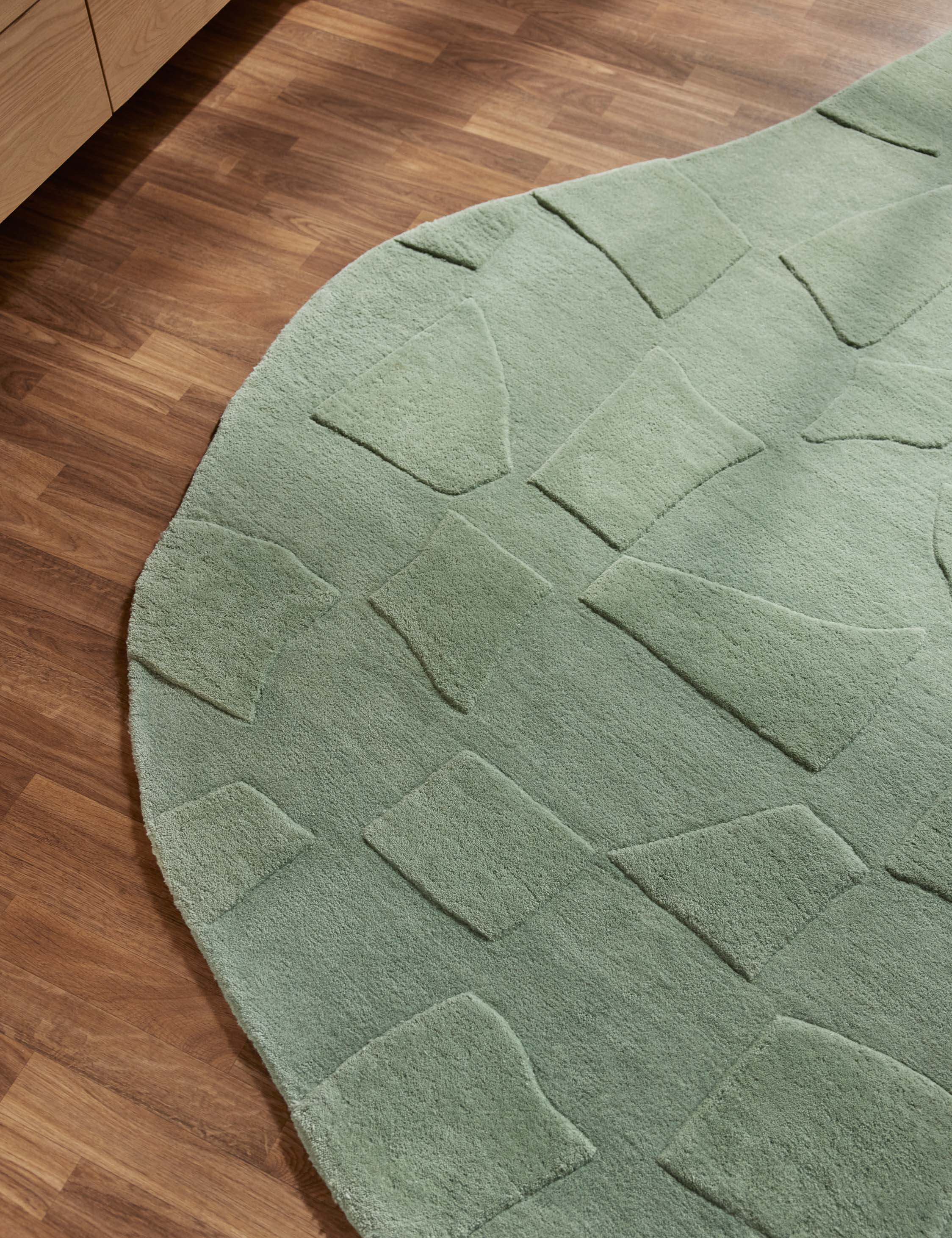 Lulu and Georgia Ascani Hand-Tufted Wool Rug – Seafoam - view 2