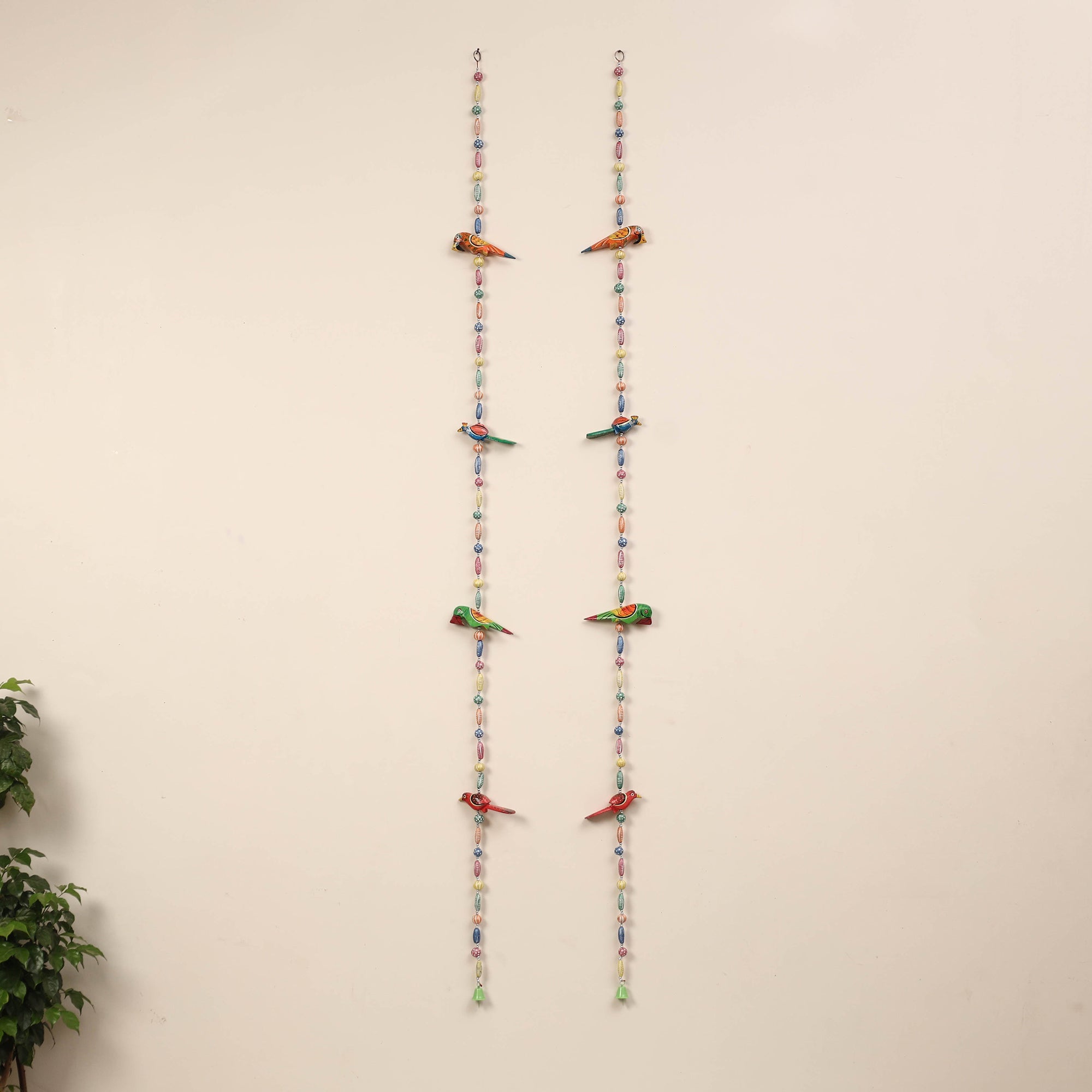 DEVENDRA SINGH Banaras Handpainted Decorative Wall Hanging Set 02