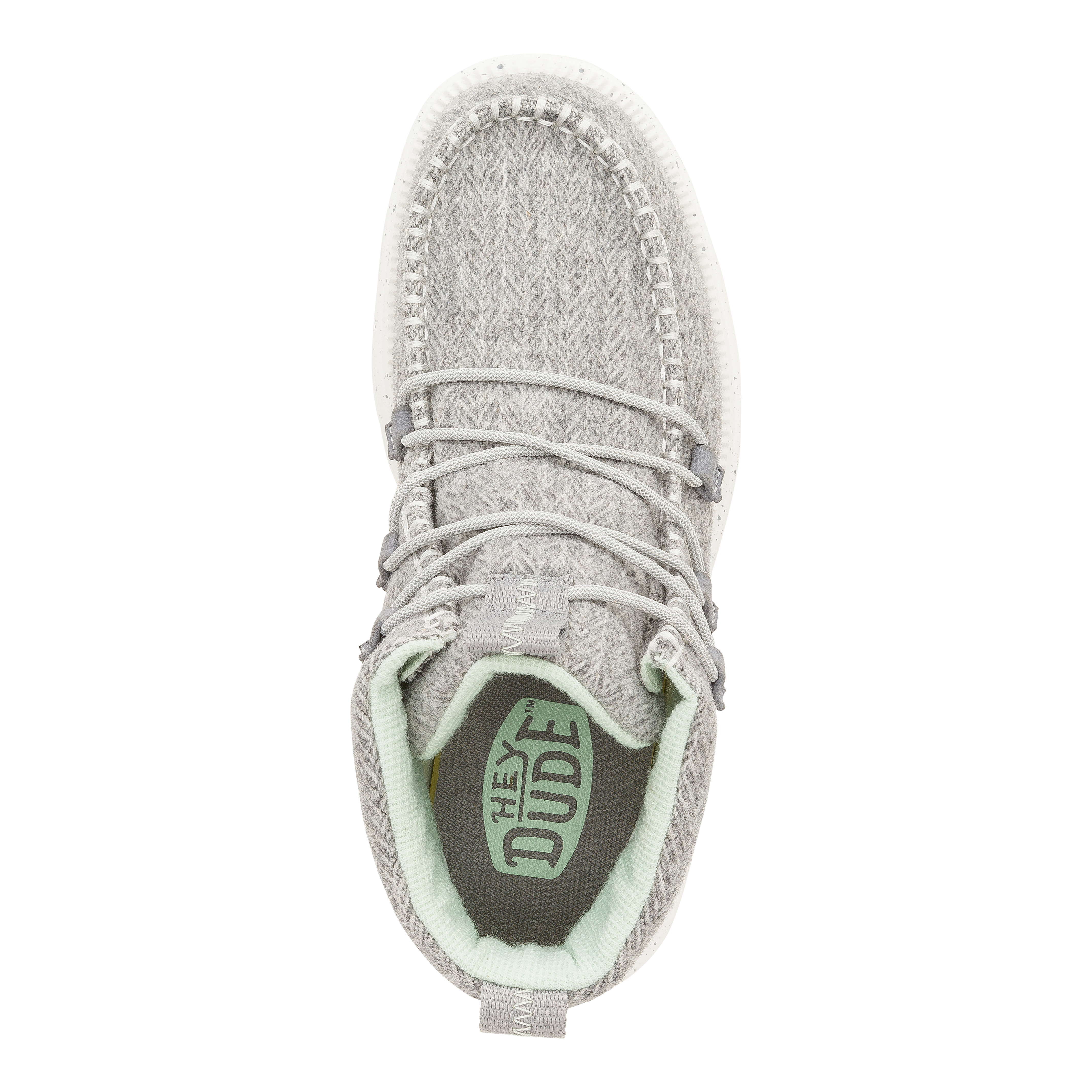 HEYDUDE shoes Reyes Heathered - Grey – Women's - view 6