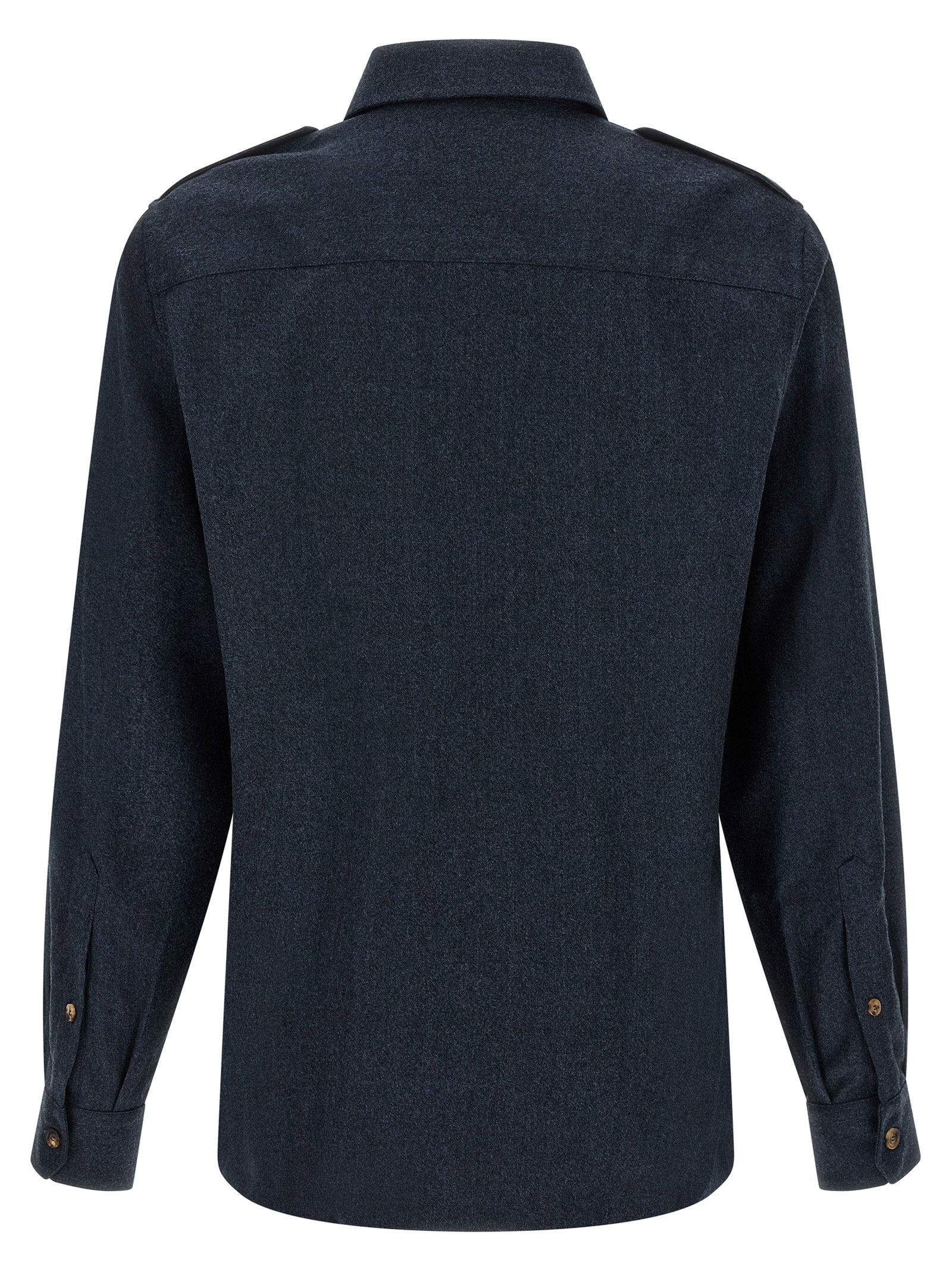 Brunello Cucinelli Flannel Shirt – 100% virgin wool - view 2