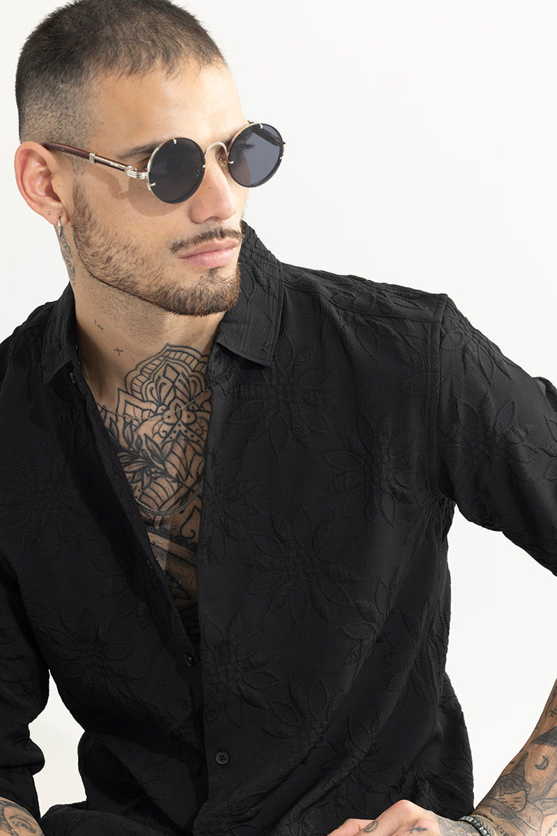 SNITCH Slender Black Shirt - view 5